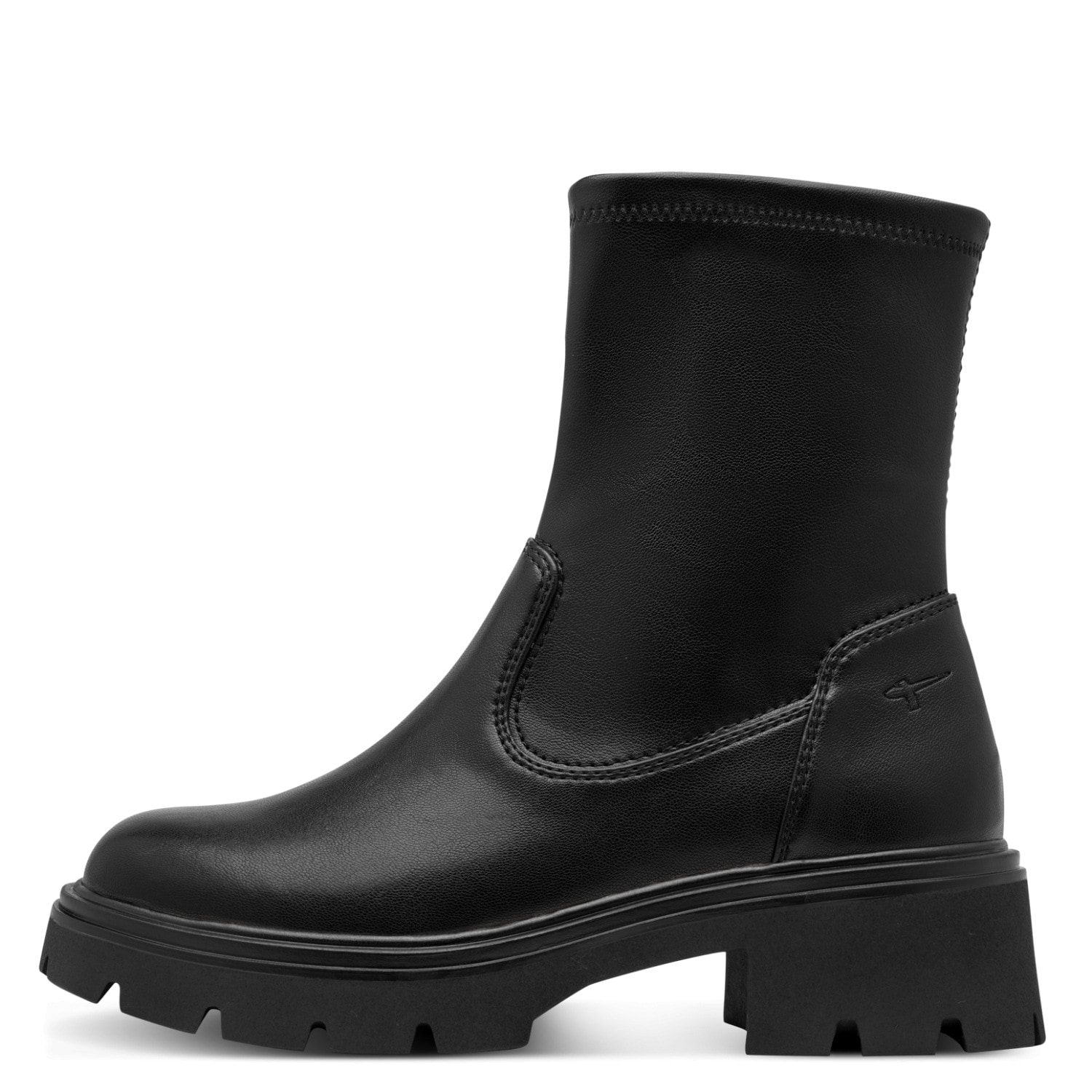 Tamaris Stiefelette  Blockabsatz, Boots mit dezenten Ziernähten