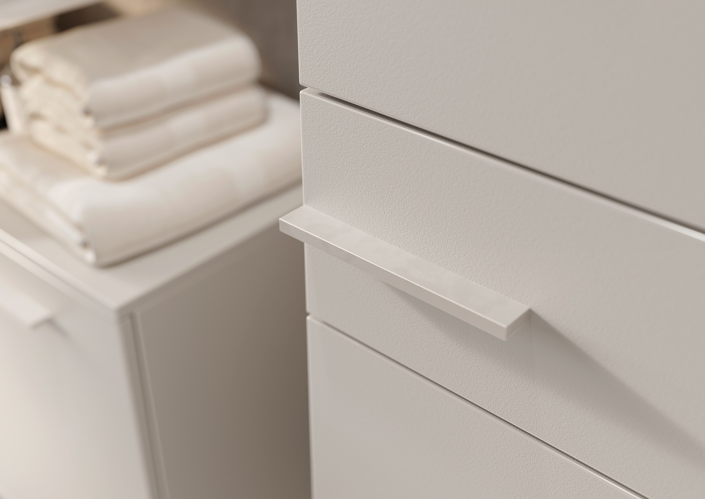 GERMANIA Midischrank »Midischrank« 1 Stk. tlg. Mediumschrank mit wechselbarem Türanschlag in Kaschmir
