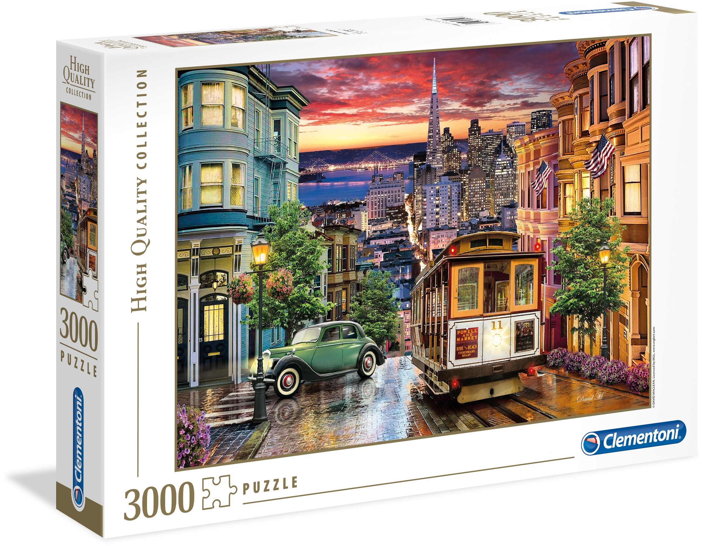 Clementoni® Puzzle »High Quality Collection, San Francisco«, Made in Europe, FSC® - schützt Wald - weltweit