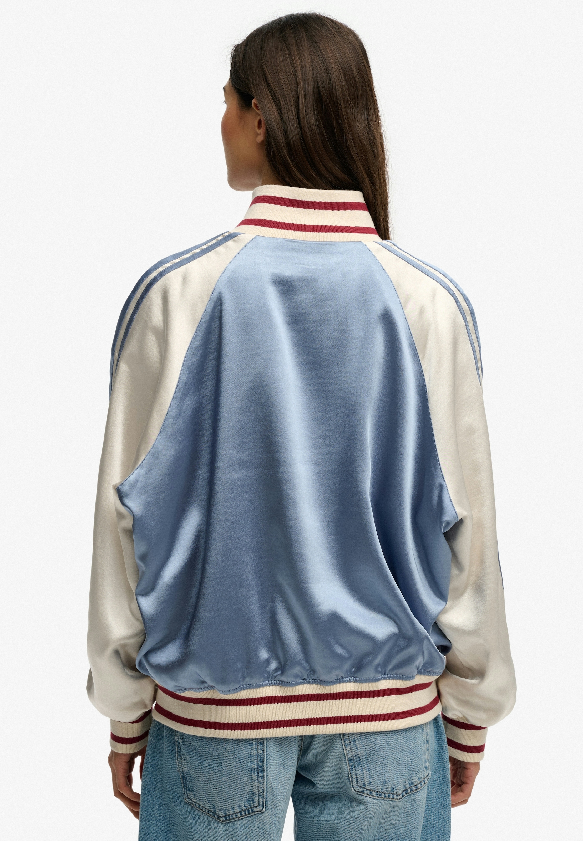 Superdry Blouson »SUIKA TRACK JACKET« Kunstfaser, oversize