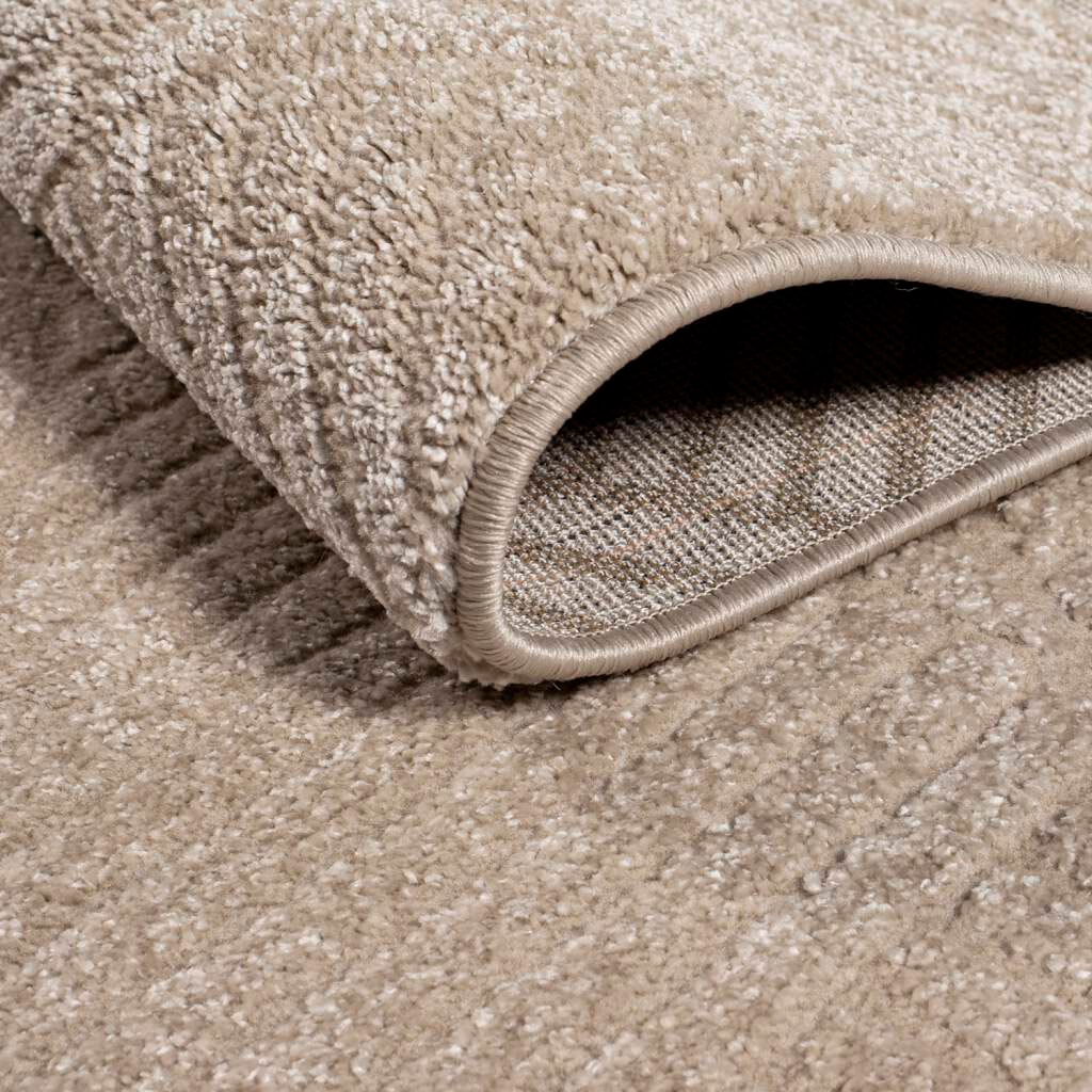 Carpet City Teppich »Friseé-Teppich FANCY 904«, rechteckig, 12 mm Höhe, Läufer, Kurzflor Wohnzimmer, florale 3D-Optik, für Schlafzimmer