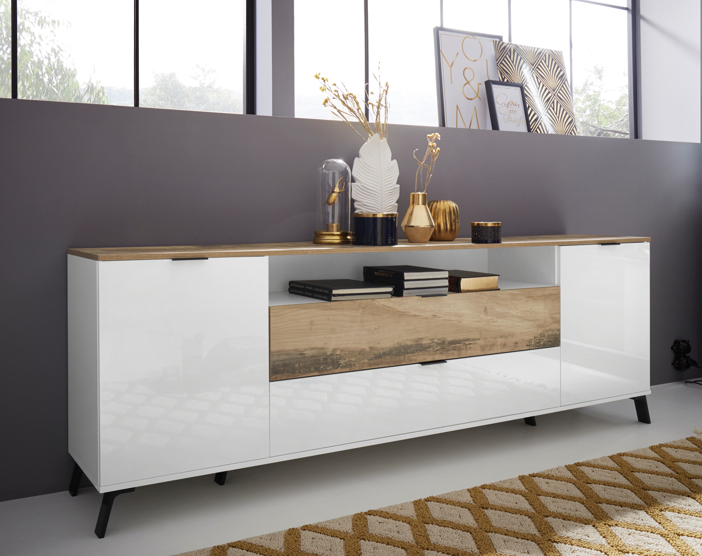 INOSIGN Sideboard »CASANOVA«, Breite ca. 220 cm