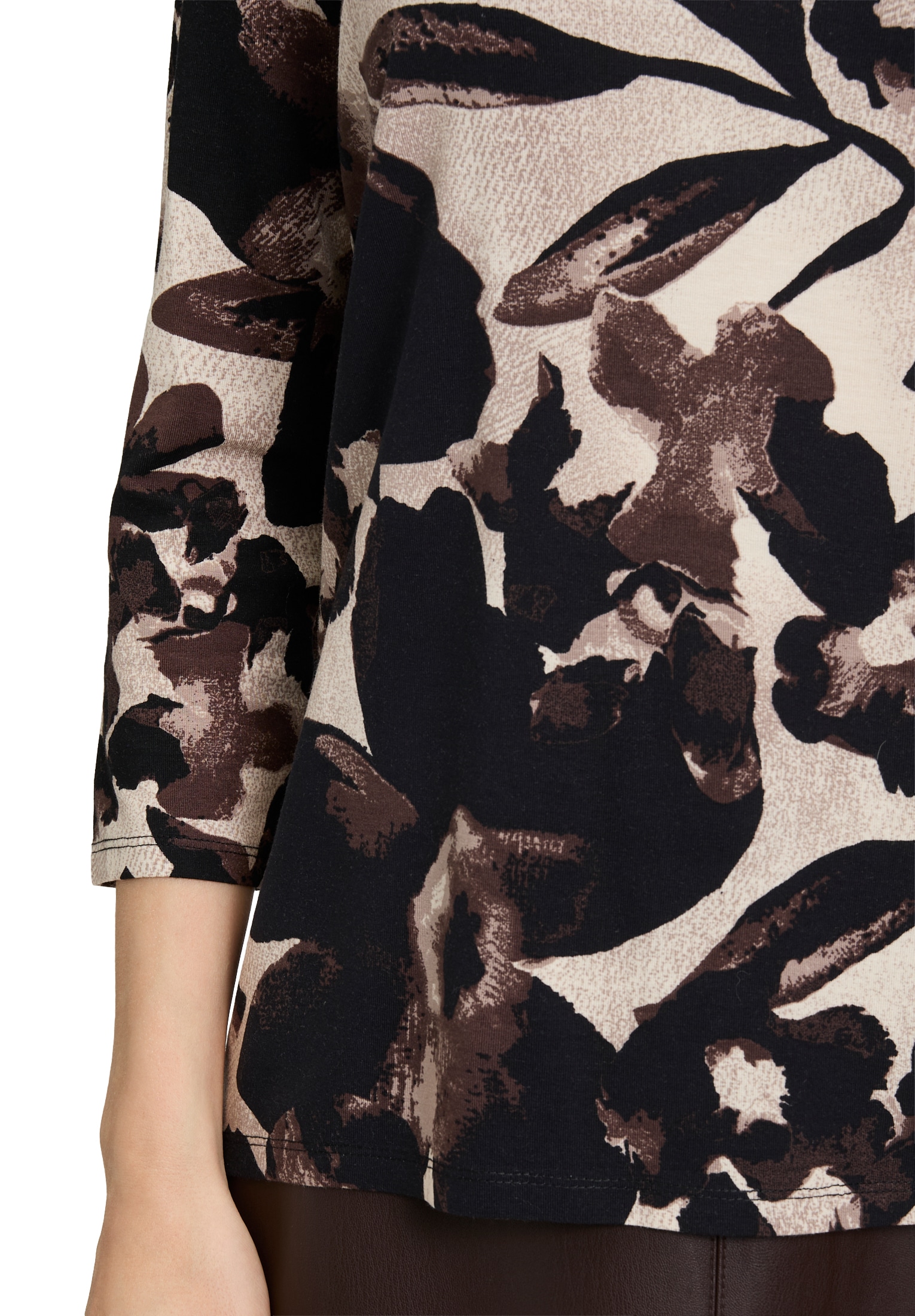 Betty Barclay Langarmshirt »Basic Shirt mit Rundhalsausschnitt«