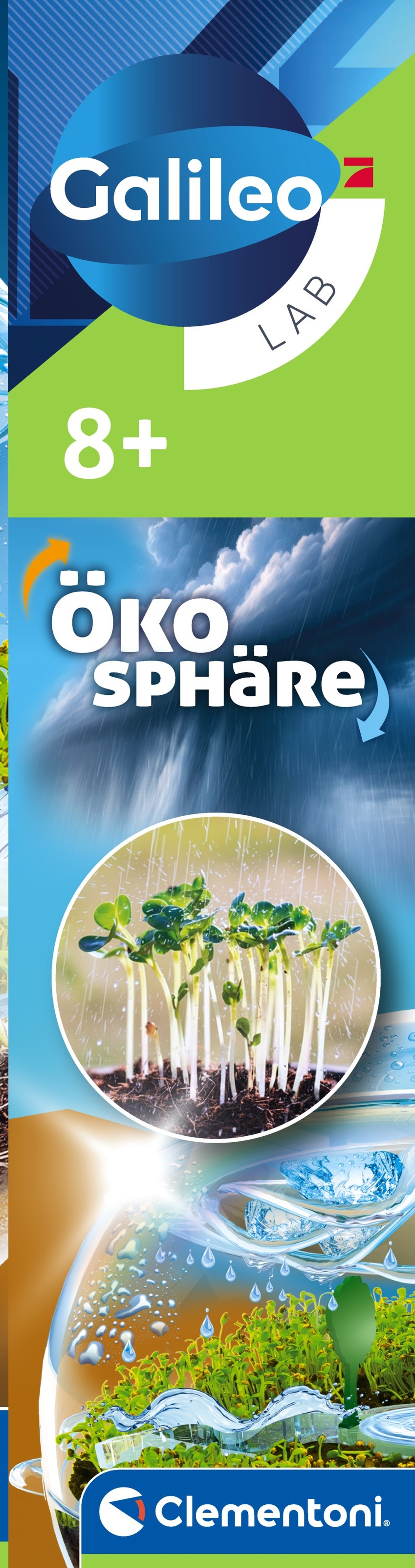 Clementoni® Experimentierkasten »Galileo, Die Ökosphäre« Made in Europe