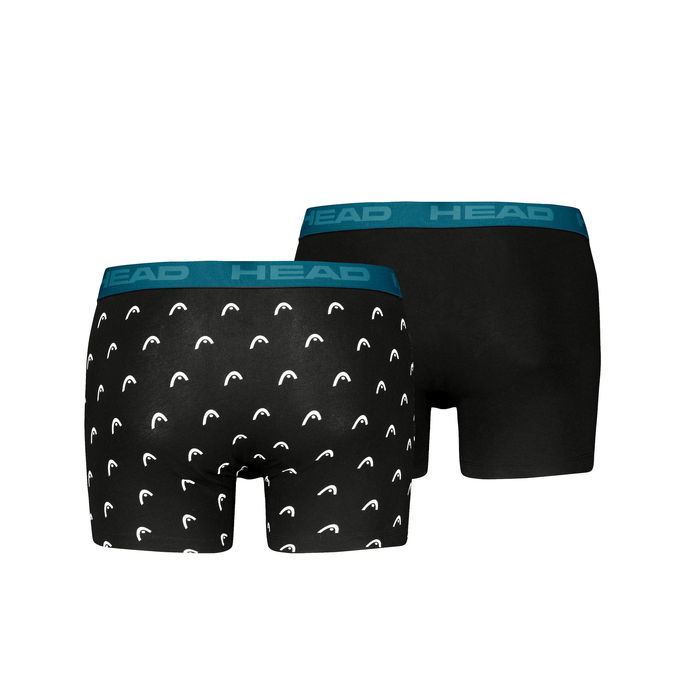 Head Boxershorts »HEAD MEN WISHBONE LOGO BOXER 2P«, (2er Pack), mit angenehmem 4-Wege-Stretch