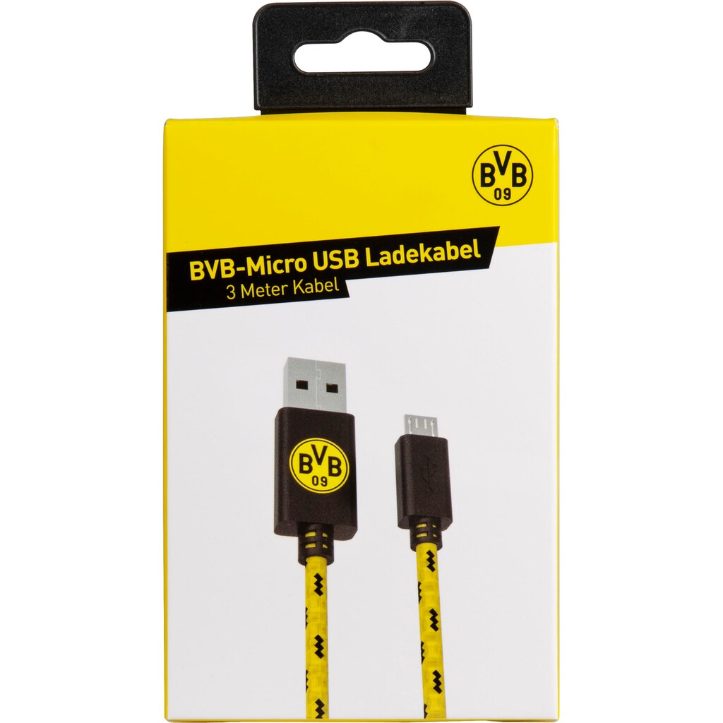 Snakebyte Stromkabel »BVB Micro USB Ladekabel (3m)«, 3 cm