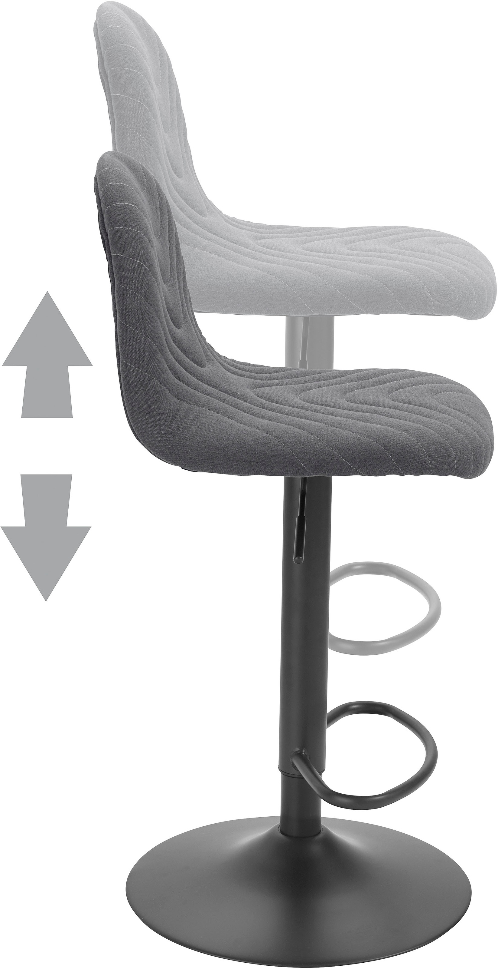 Homexperts Bargruppe »Nika-Circus 2«, (Set, 3 tlg., Tisch mit 2 Barhockern)