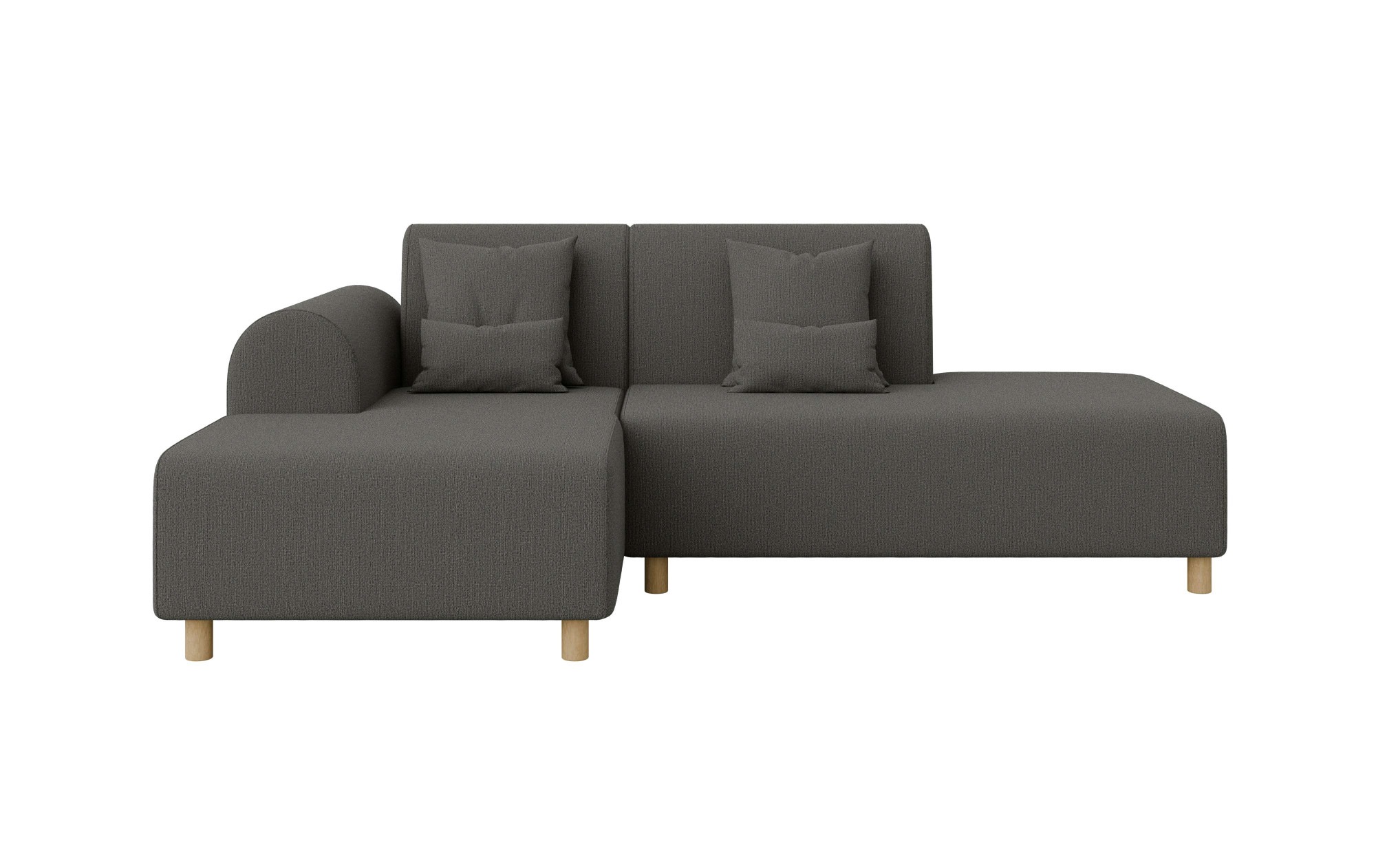 INOSIGN Ecksofa »Suyala«, L-Form mit Hocker