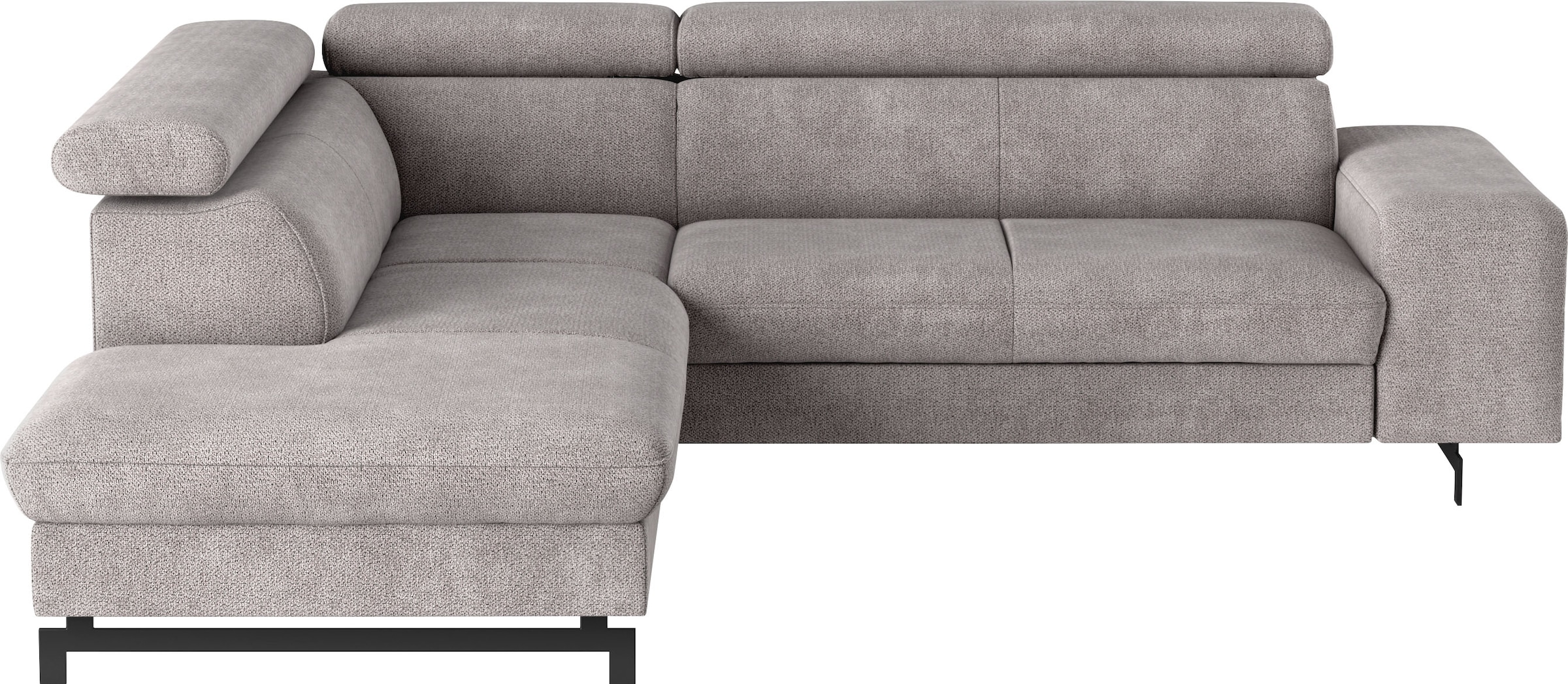 COTTA Ecksofa »Emma L-Form«, mit Kopfteilverstellung, wahlweise mit Bettfunktion & Bettkasten