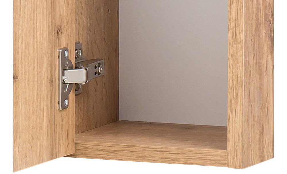 welltime Spiegelschrank, Welltime, Breite 120 cm, mittlere Tür reversibel, gedämpft