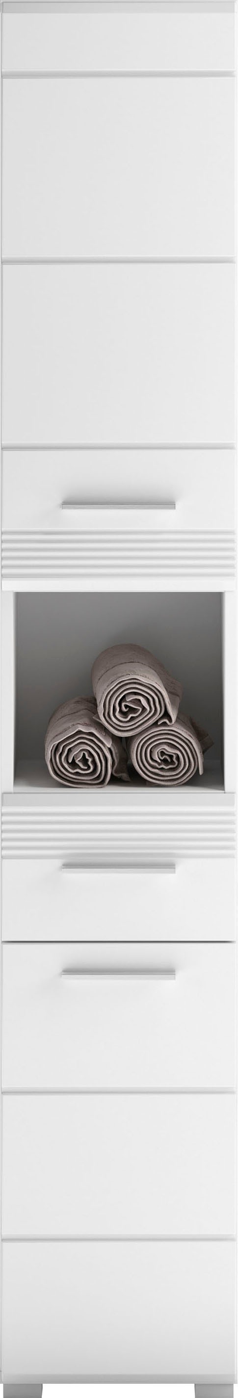 Home affaire Badmöbel-Set »Malmö, 5 teilig, bestehend aus:« Set, 5 Stk. tlg.