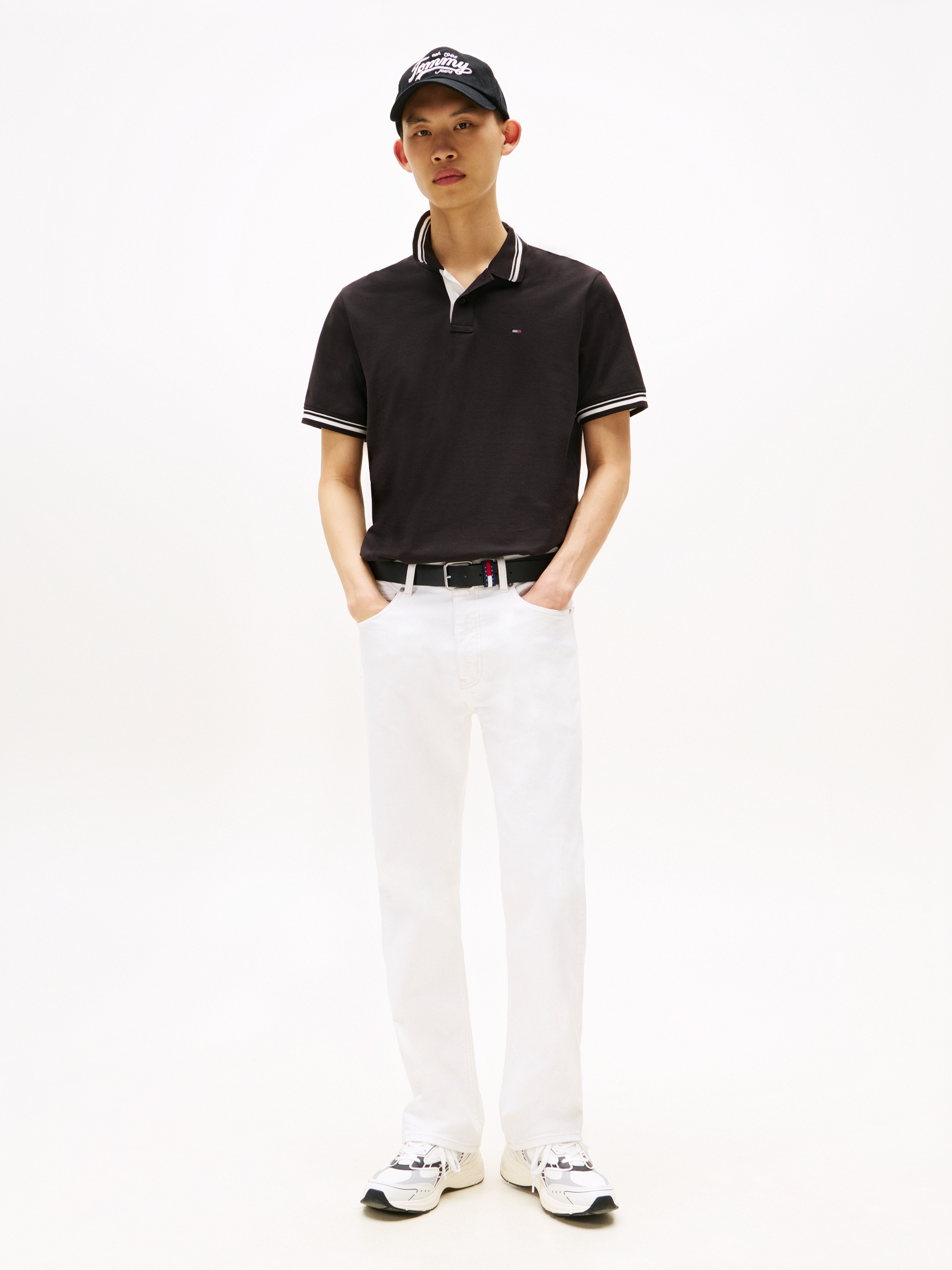 Tommy Jeans Poloshirt »TJM REG TIPPED POLO EXT«, Mit Rundhalsausschnitt