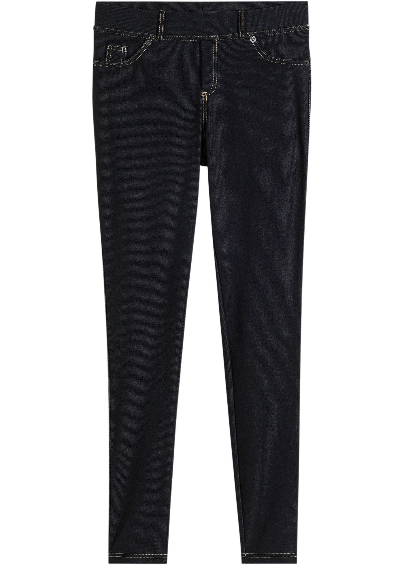 bonprix Leggings  Skinny Fit, mit Eingrifftaschen und Gesäßtaschen, mit Gummizug