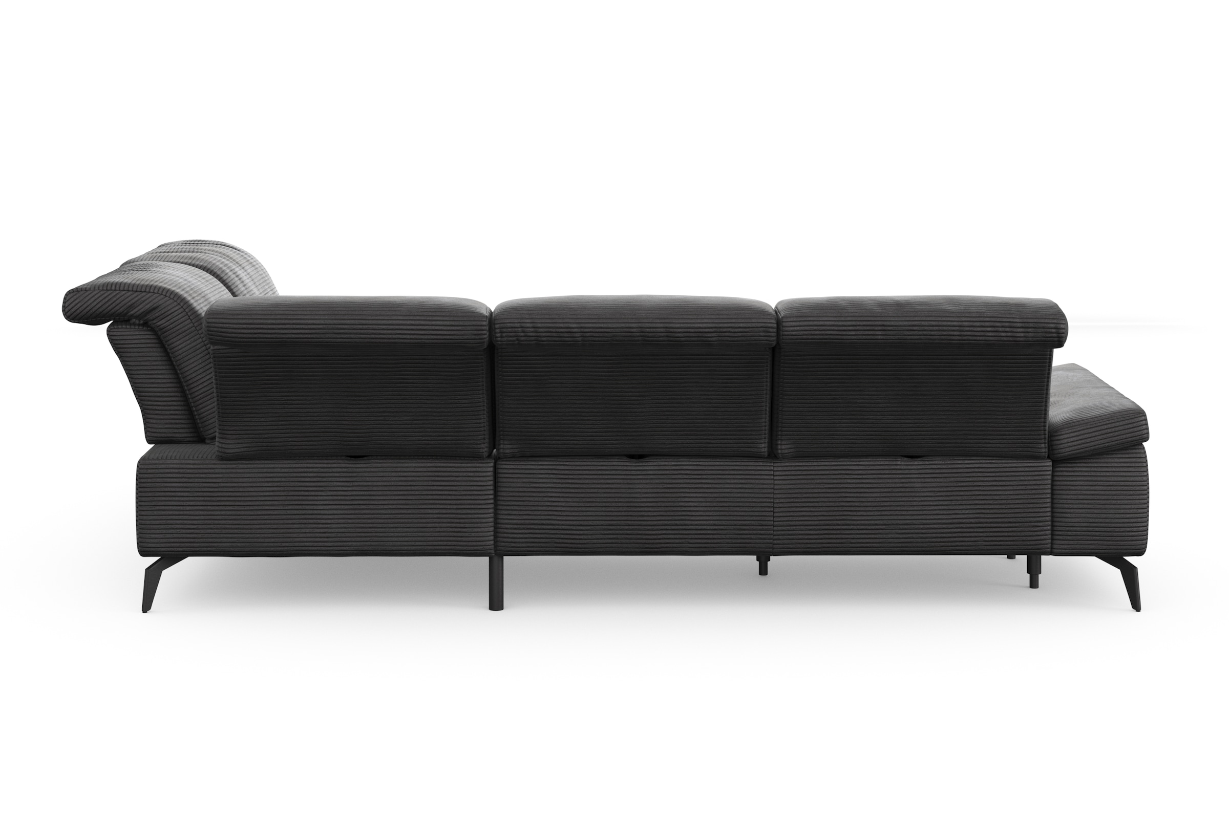 sit&more Ecksofa »Cabana L-Form«, Ottomane, wahlweise mit Sitztiefen-,Armlehnen- und Kopfteilfunktion