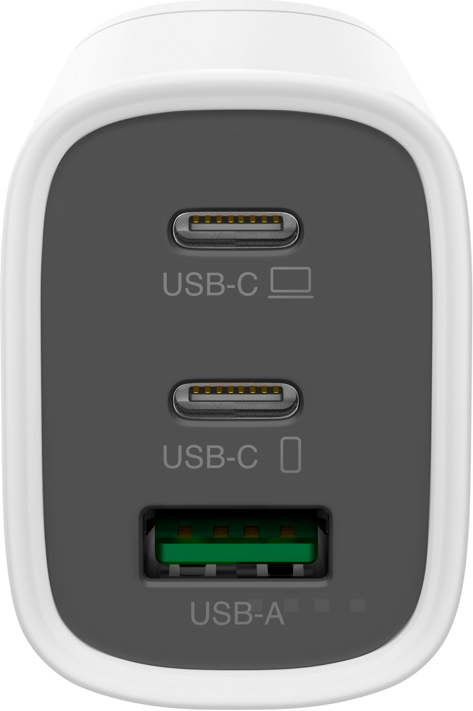 GP Batteries USB-Ladegerät »65W 3 Port GaN USB-C Schnellladeadapter«,  Reiseadapter ➥ 3 Jahre XXL Garantie