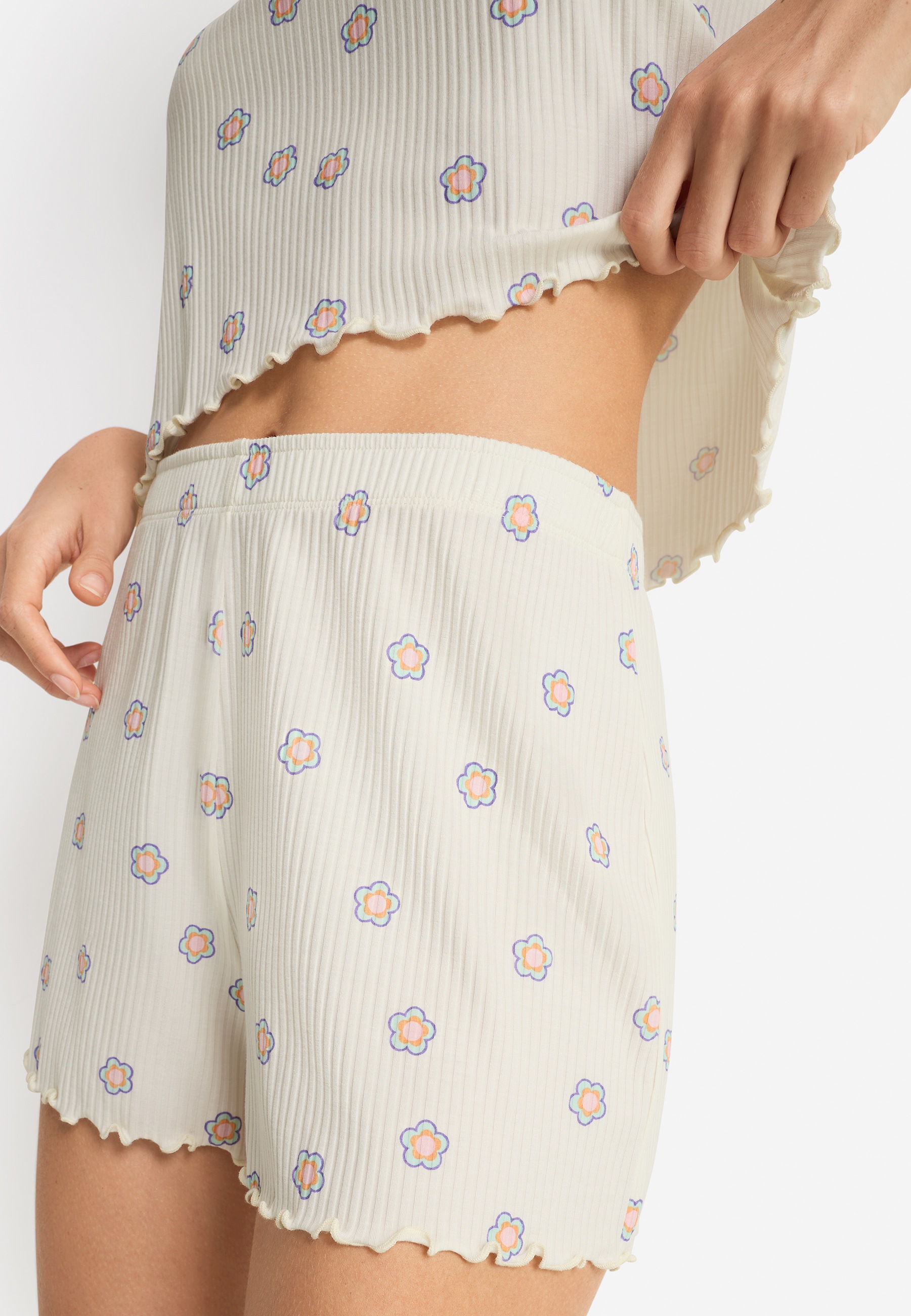 LSCN by LASCANA Shorty Set, 2 tlg. All-over Druck