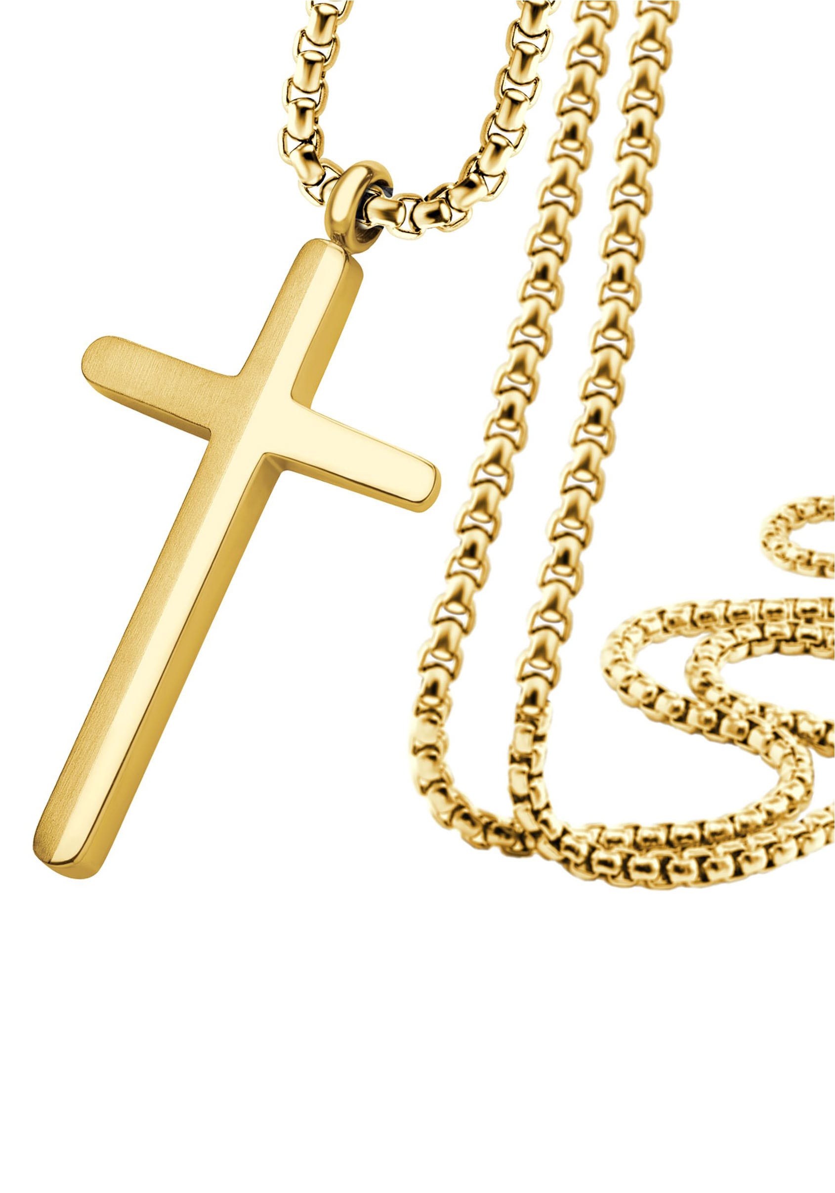kaufen Anhänger Firetti Raten mit »Kreuz« auf Kette
