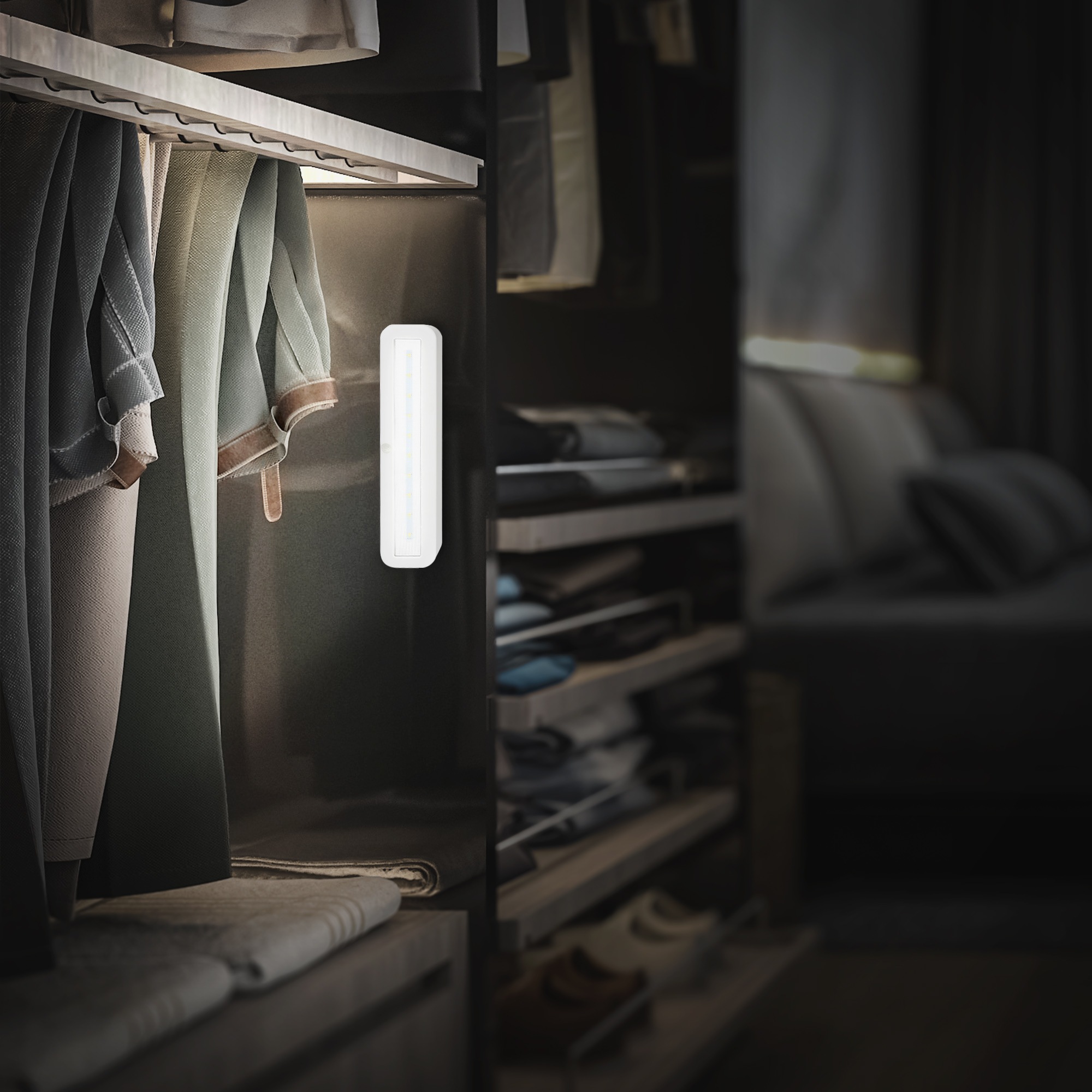 Briloner Leuchten LED Unterbauleuchte »SIGO« LED-Modul 1 Stk. Neutralweiß 30,5x6,5x2 cm, Küche, Schrank, Treppe, Küchenlampe
