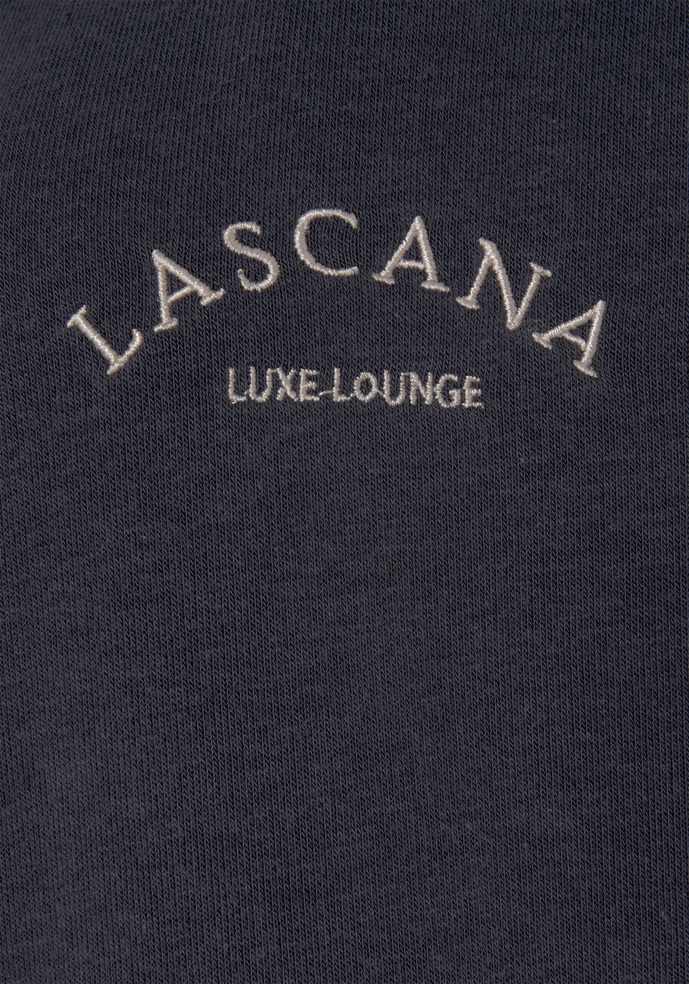 LASCANA Kapuzensweatjacke, mit seitlichen Taschen und Innen angeraut, Loungewear