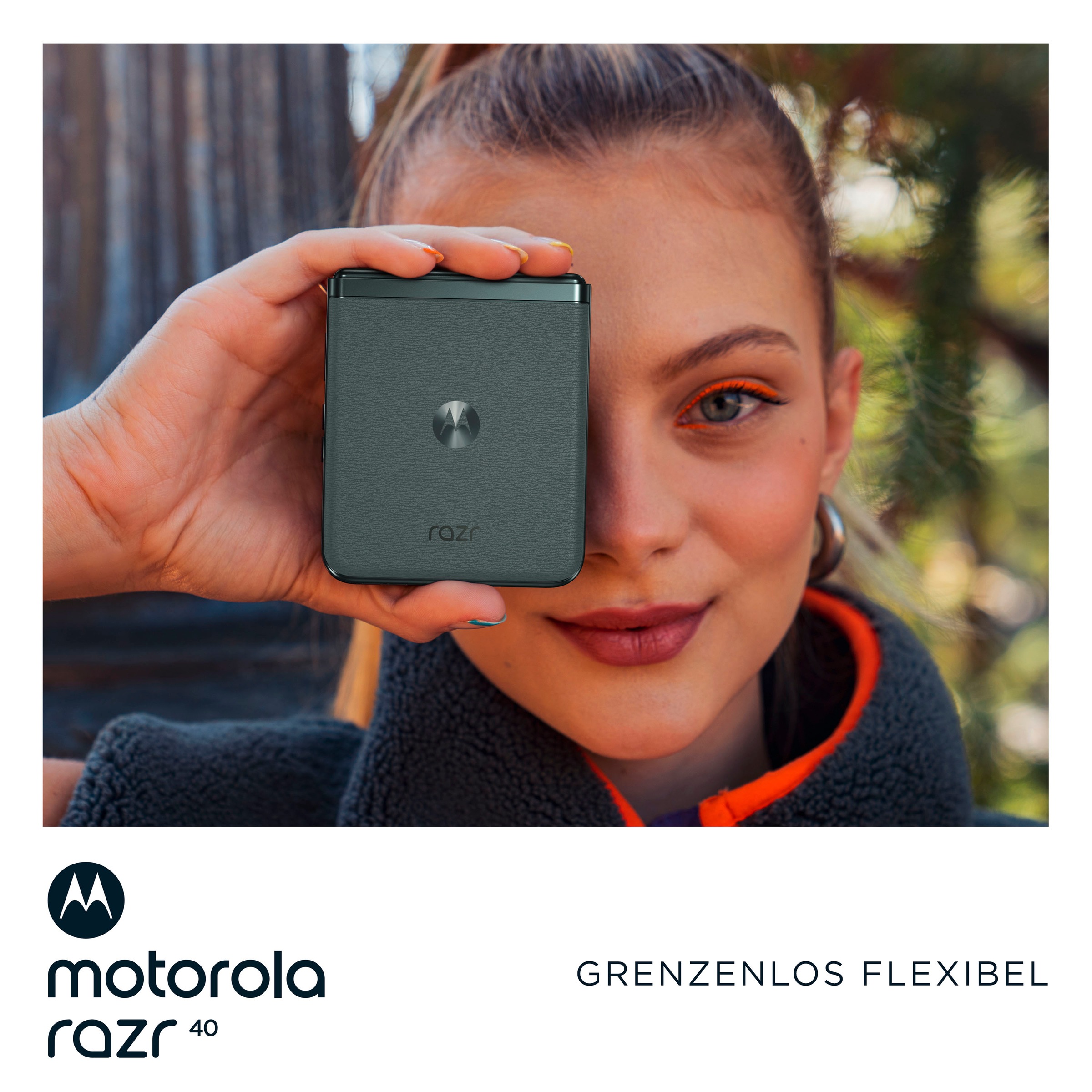 Motorola Smartphone »Razr40«, Sage Green