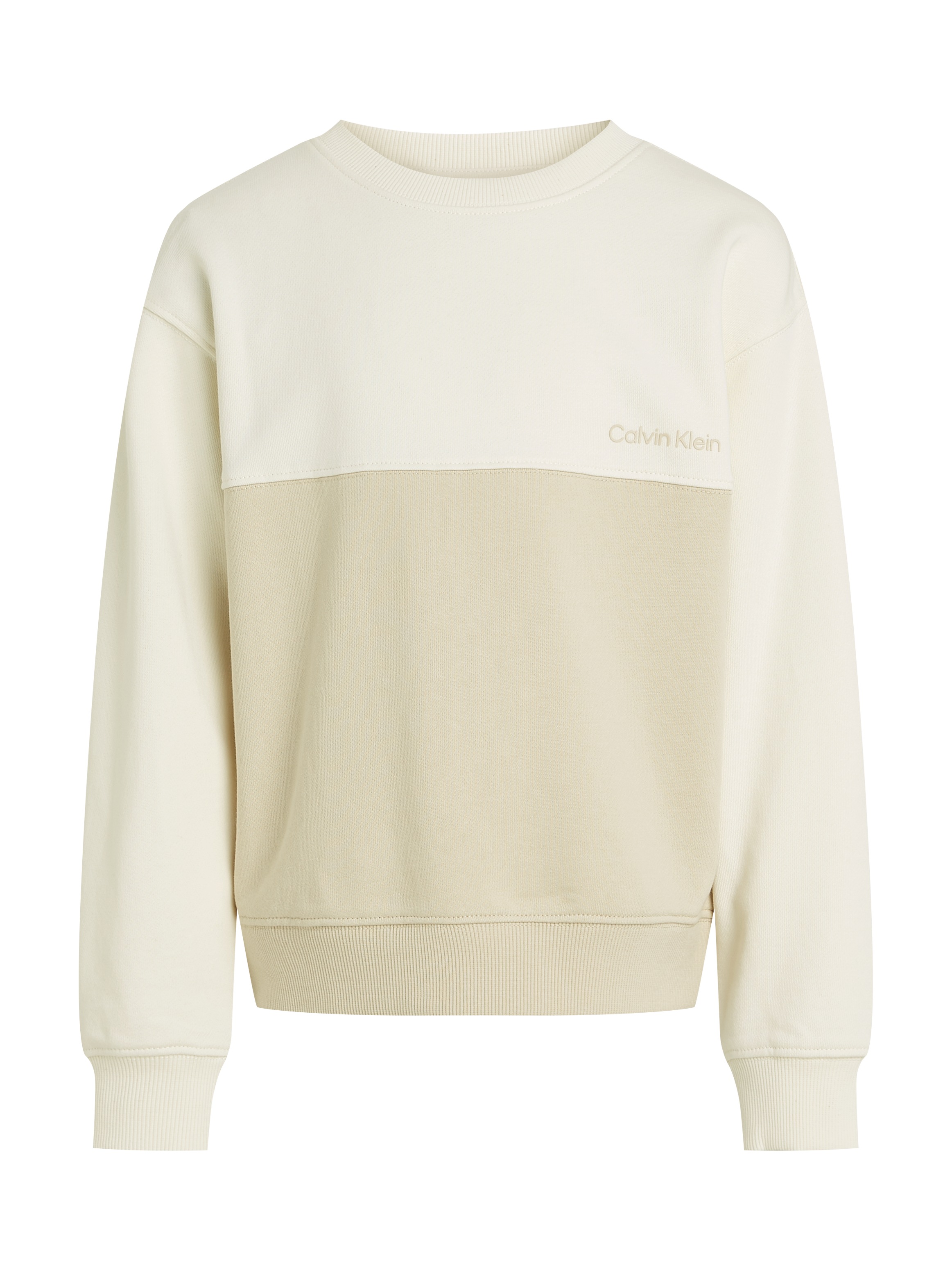 Calvin Klein Jeans Sweatshirt »COLOR BLOCK TERRY CN«, im Colorblock-Design