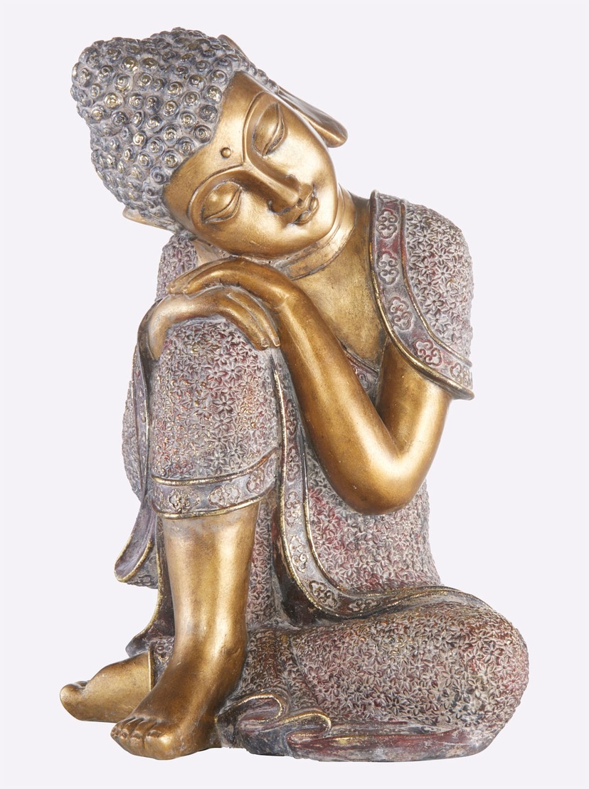 I.GE.A. Dekofigur »Buddha-Kopf«, Set auf 2er kaufen Rechnung