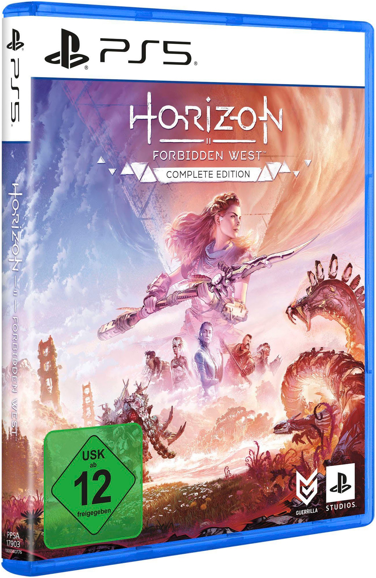 PlayStation 5 Spielekonsole »PS5 Disk (Slim) + Horizon Forbidden West Complete Edition«