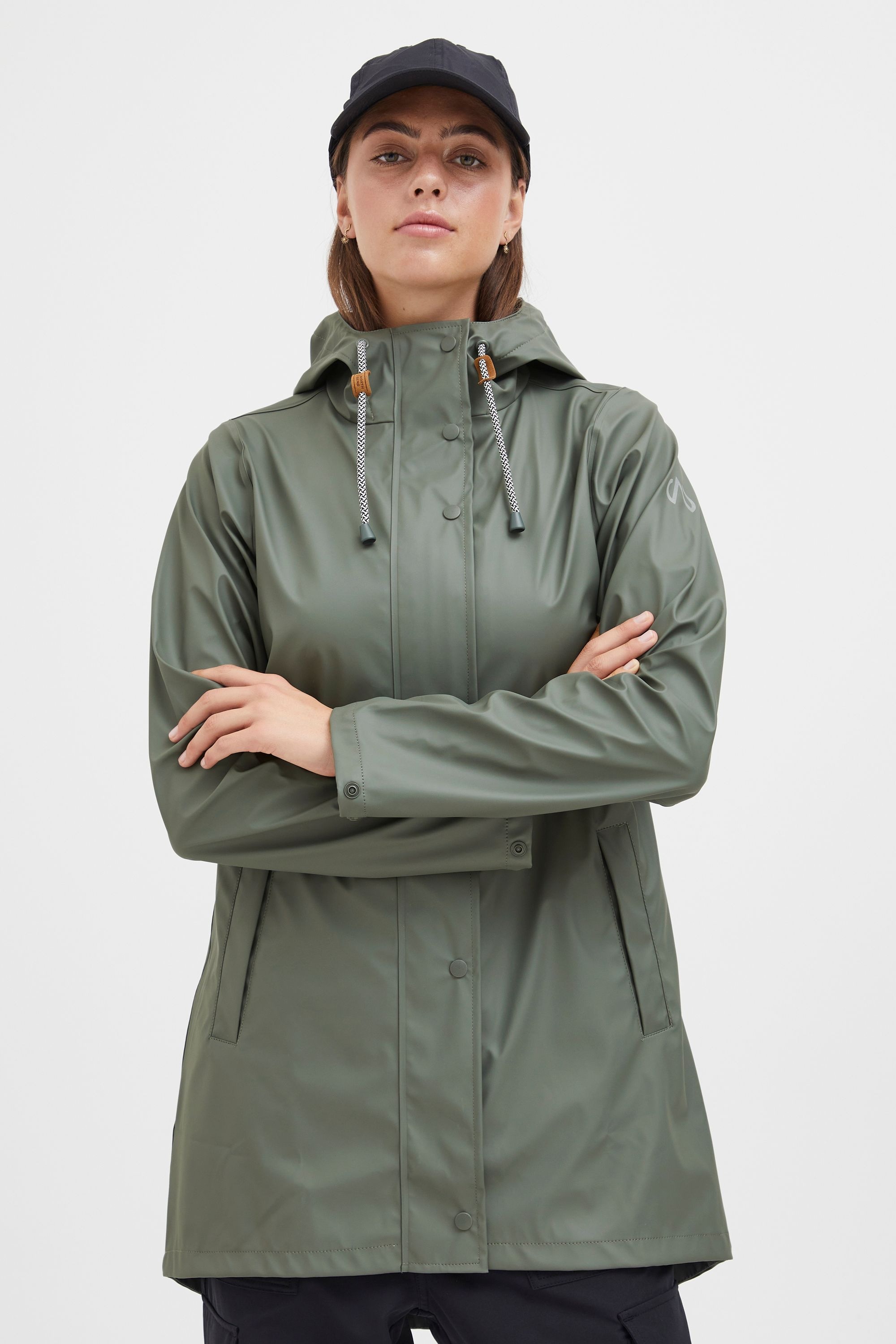 North Bend Regenjacke »Regenjacke NBTora W W-PRO 5.000 mit wasserdichter Beschichtung«, mit Kapuze