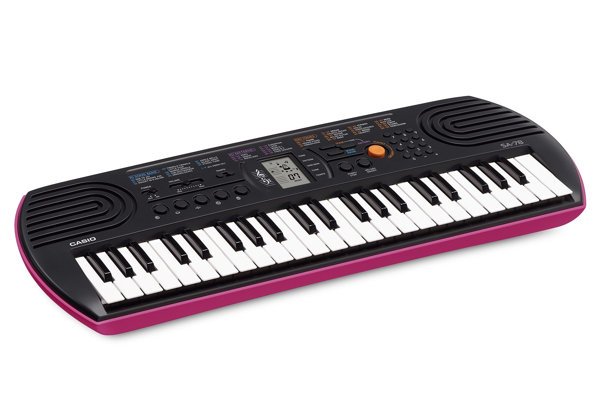CASIO Home-Keyboard »Mini-Keyboard SA-78«, mit 44 Minitasten