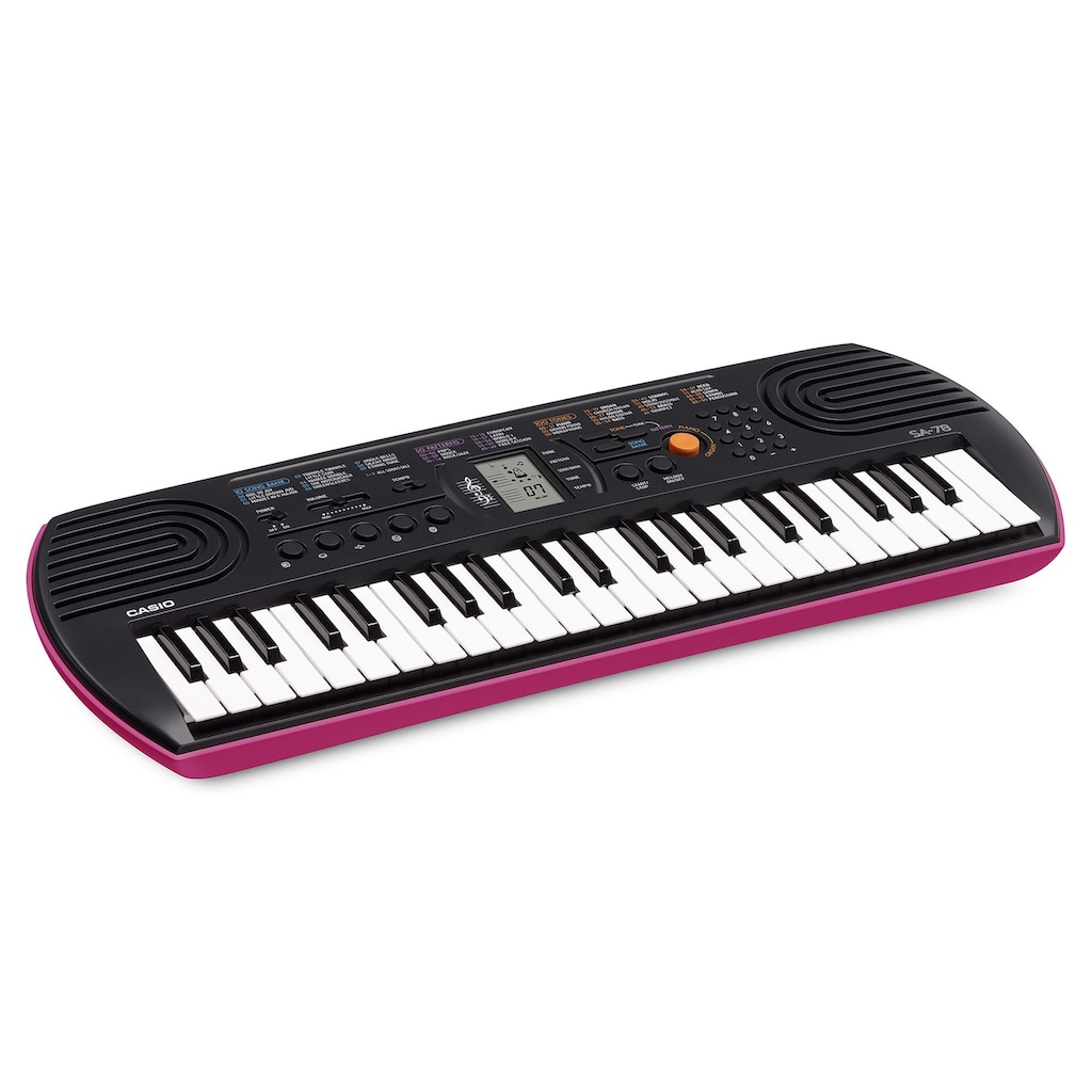 CASIO Home-Keyboard »Mini-Keyboard SA-78«, mit 44 Minitasten