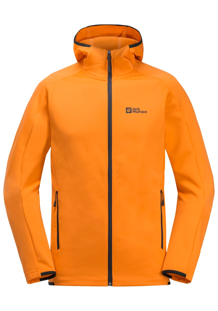 Jack Wolfskin Fleecejacke »ALPGRAT HOODED FZ M«, mit Kapuze