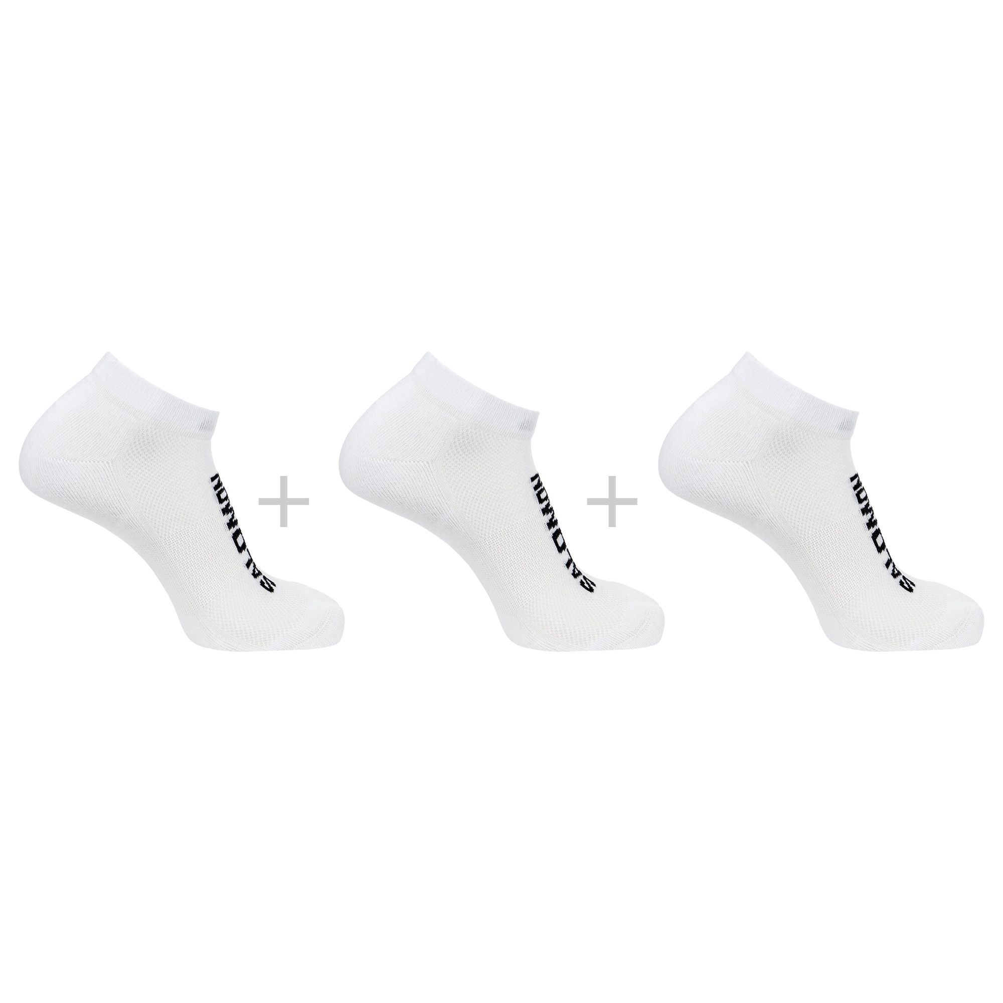 Salomon Everyday Low 3-Pack, Socken, weiß