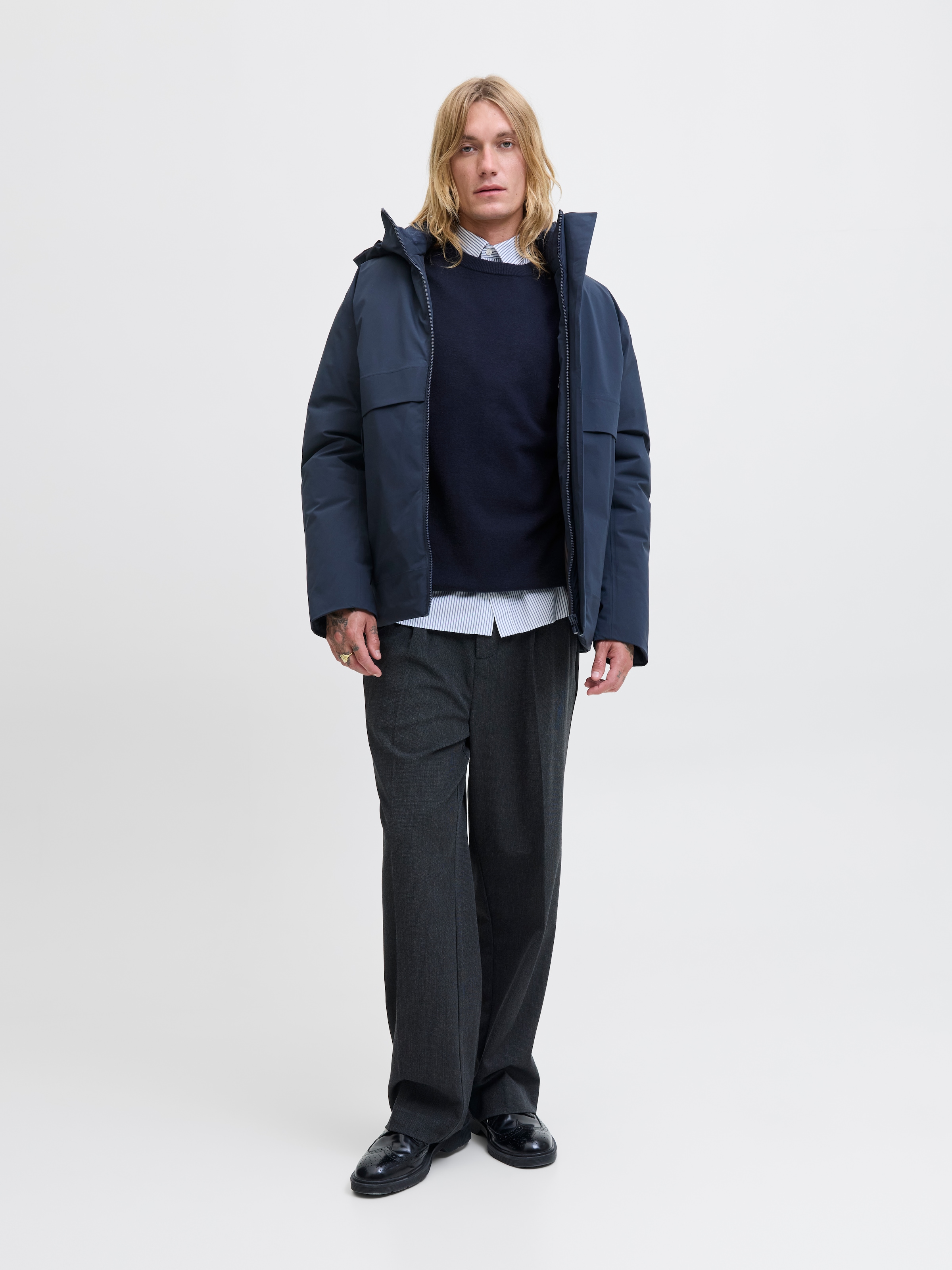 Jack & Jones Strickpullover »JJEPERFECT WOOL KNIT CREW NECK SN«