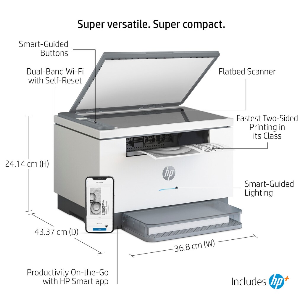 HP Laserdrucker »LaserJet MFP M234dwe s/w AiO«