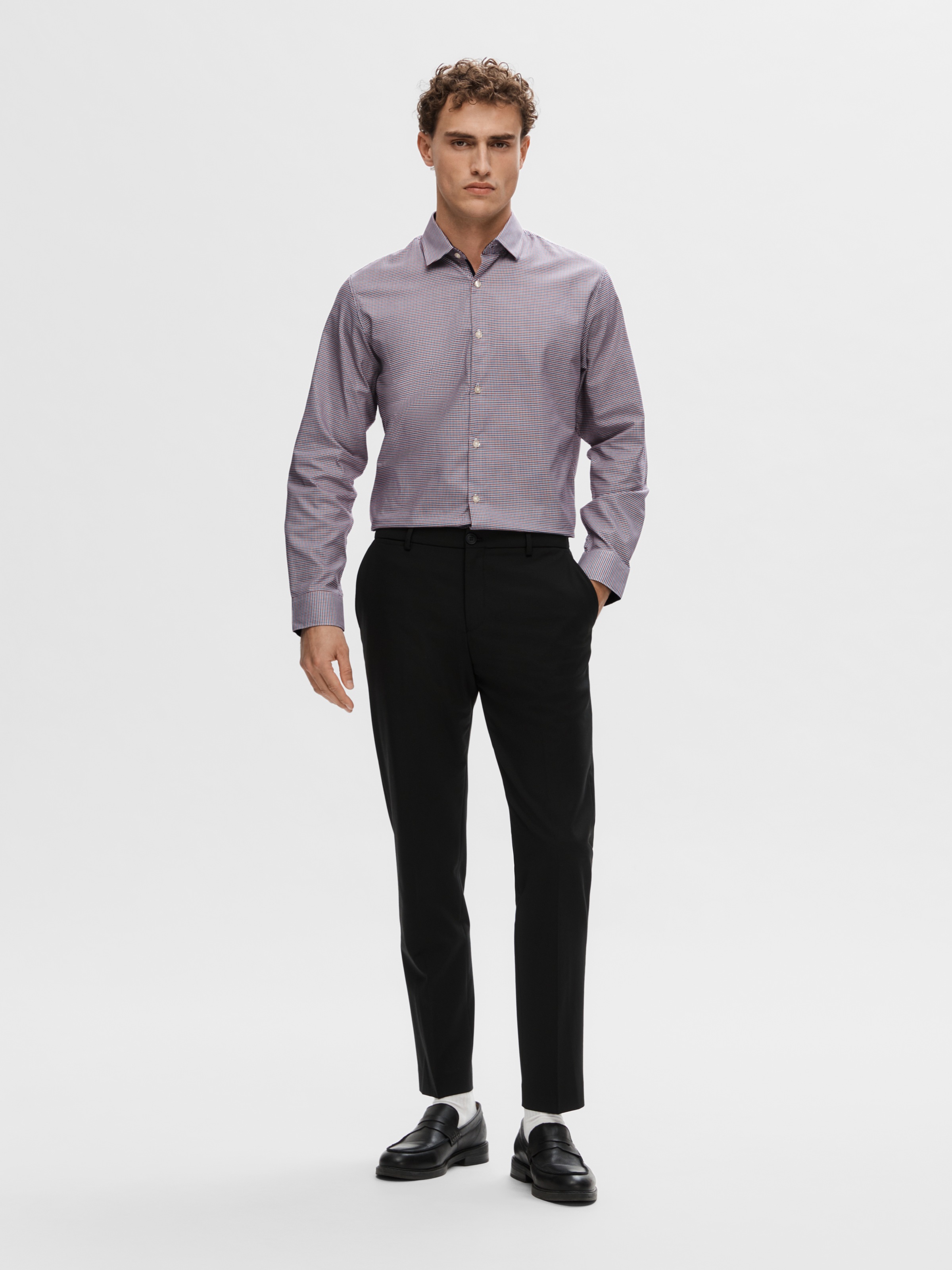 SELECTED Langarmhemd »SLHSLIMNEW-MARK SHIRT LS NOOS«