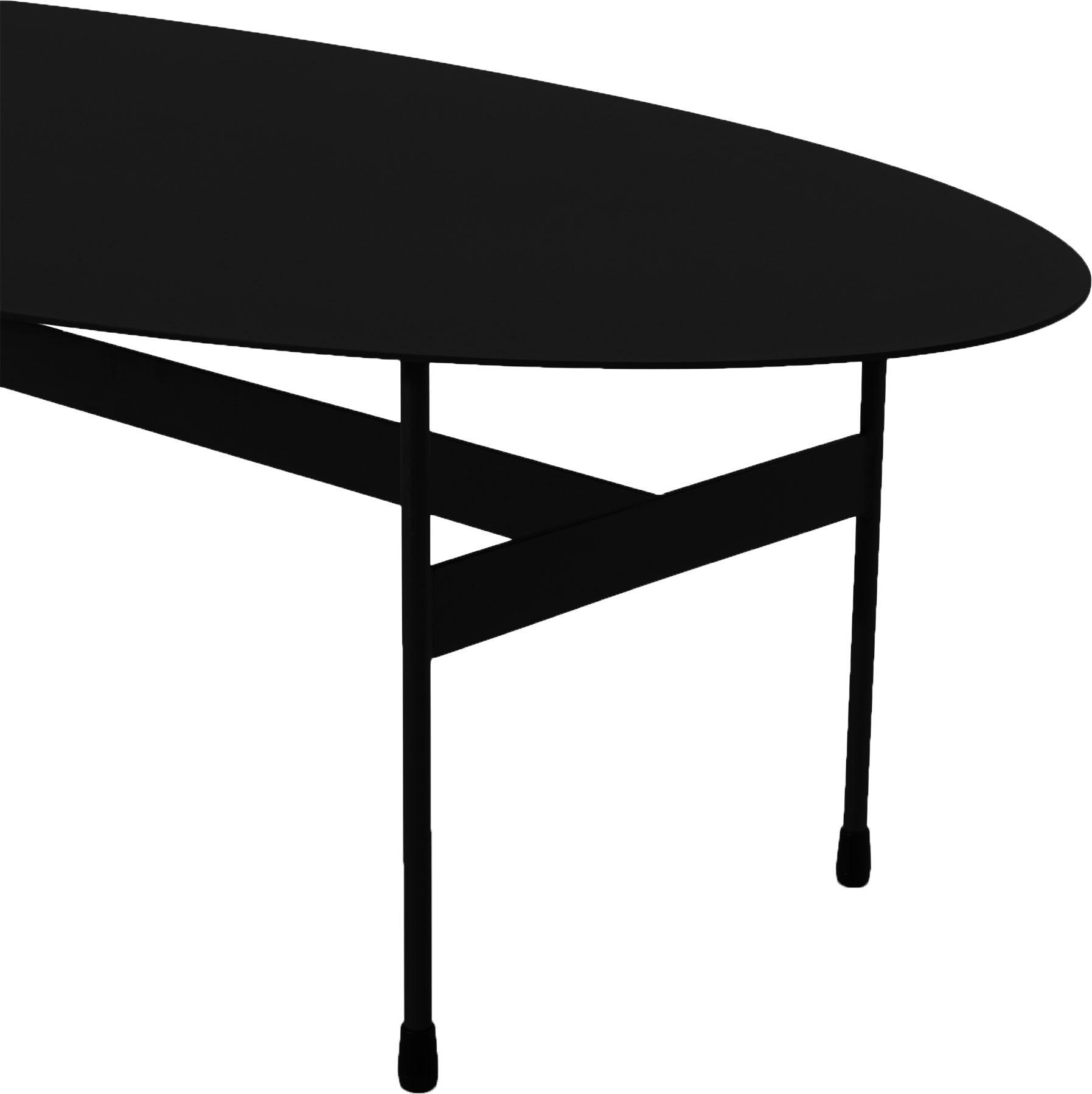 Spinder Design Couchtisch »MIRA OVAL« Couchtisch aus Stahl