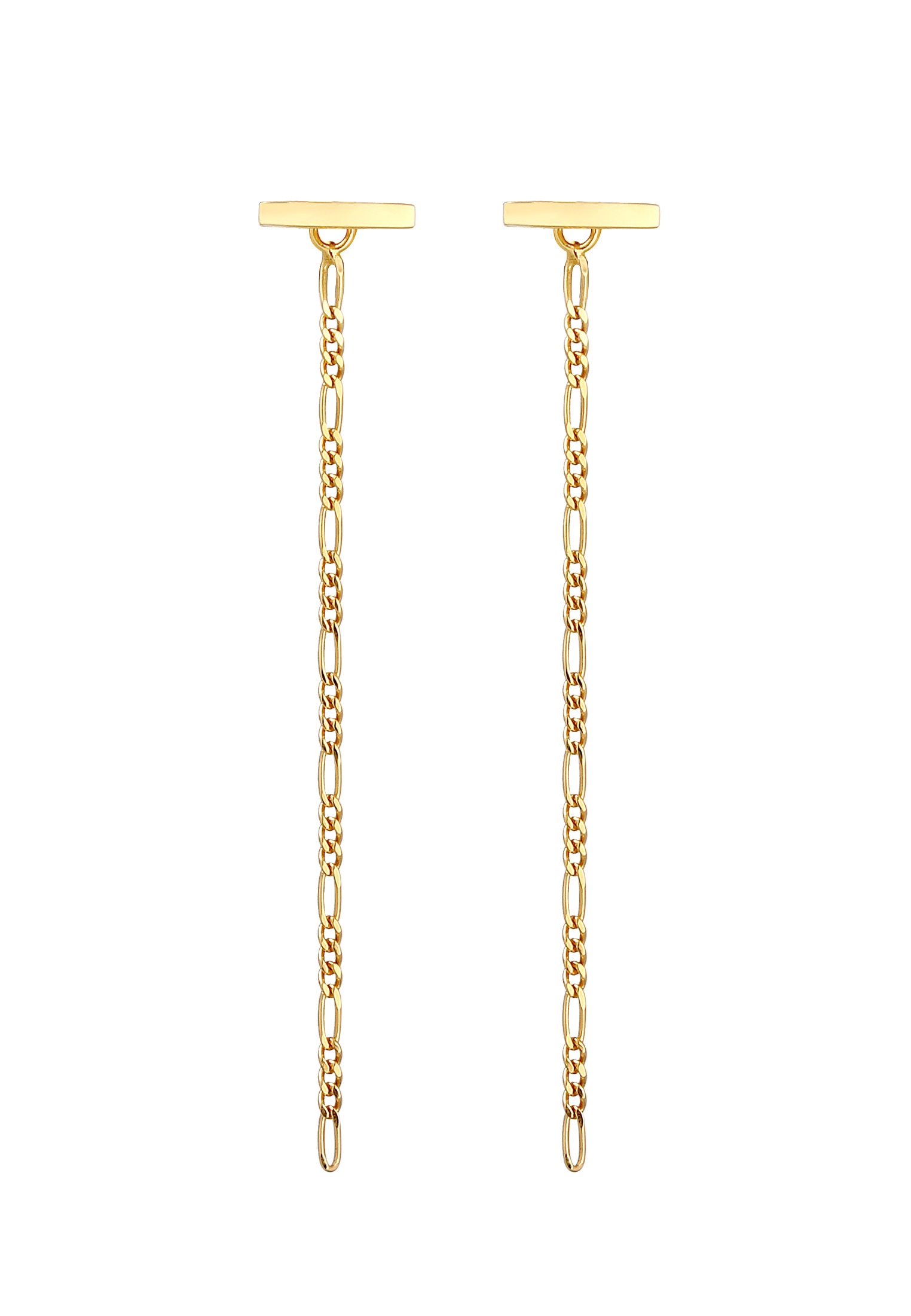 Elli Paar Ohrhänger »Ohrringe Geo Stecker Hänger Figaro Trend 925 Silber«