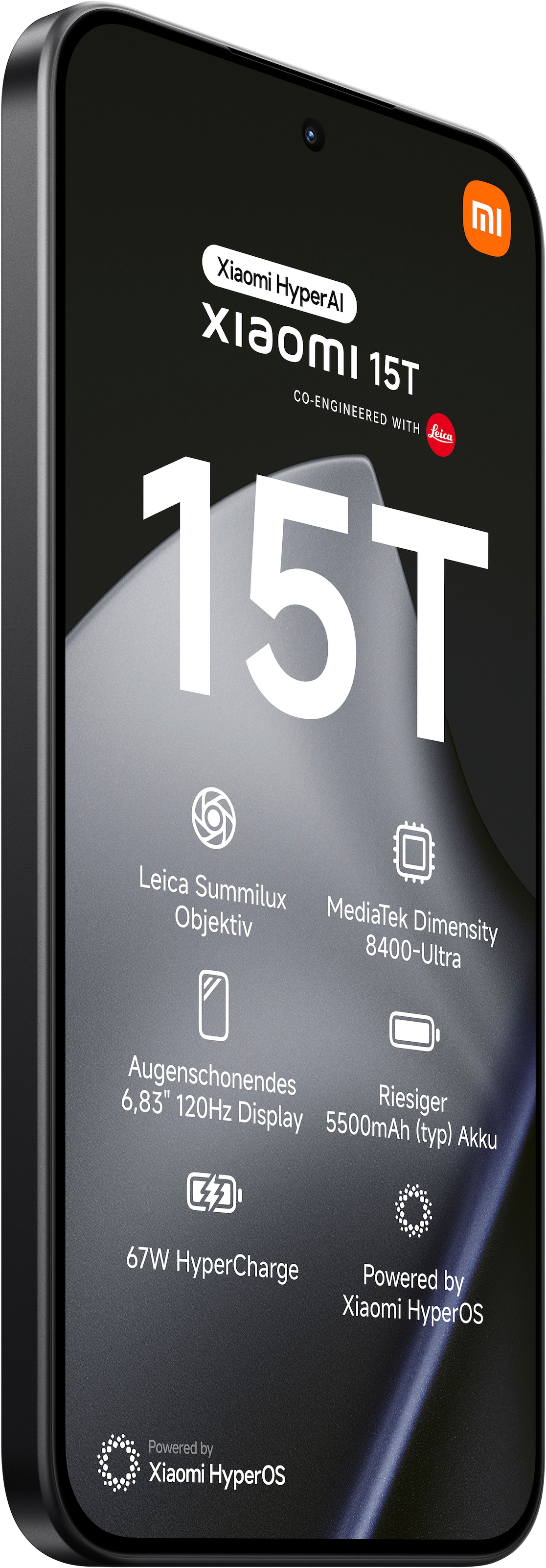 Xiaomi Smartphone »15T 12+256« schwarz