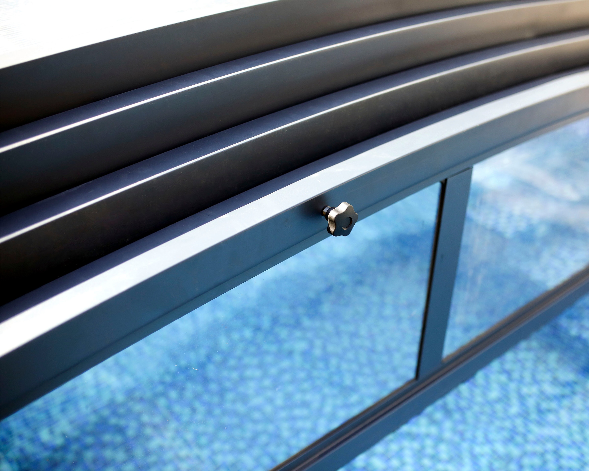 Palram - Canopia Poolverdeck »Palram - Canopia Poolüberdachung Majorca« für rechteckige Pools bis zu 4 x 6 m geeignet