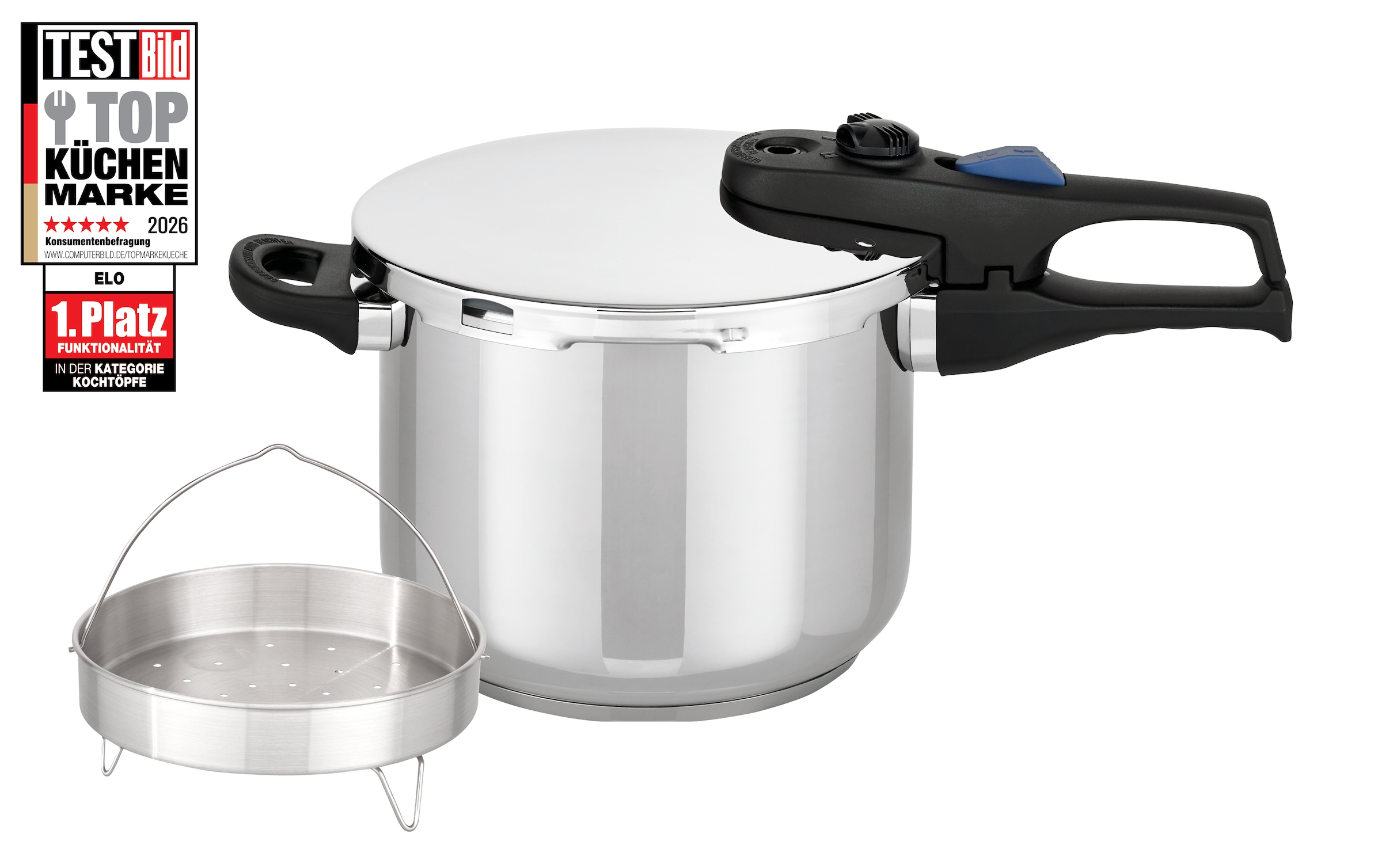 SCHNELLKOCHTOPF PRAKTIKA XL 6ltr