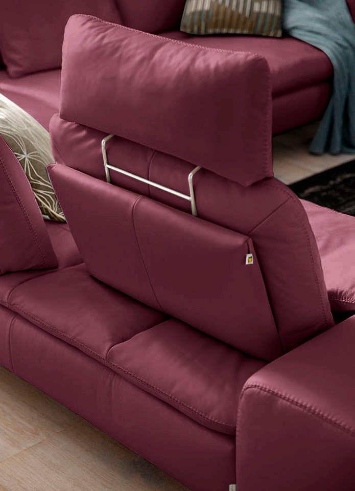 W.SCHILLIG Ecksofa »valentinoo, Designsofa, elegant und bequem, L-Form«, (Set), mit Sitztiefenverstellung, Breite 318 cm