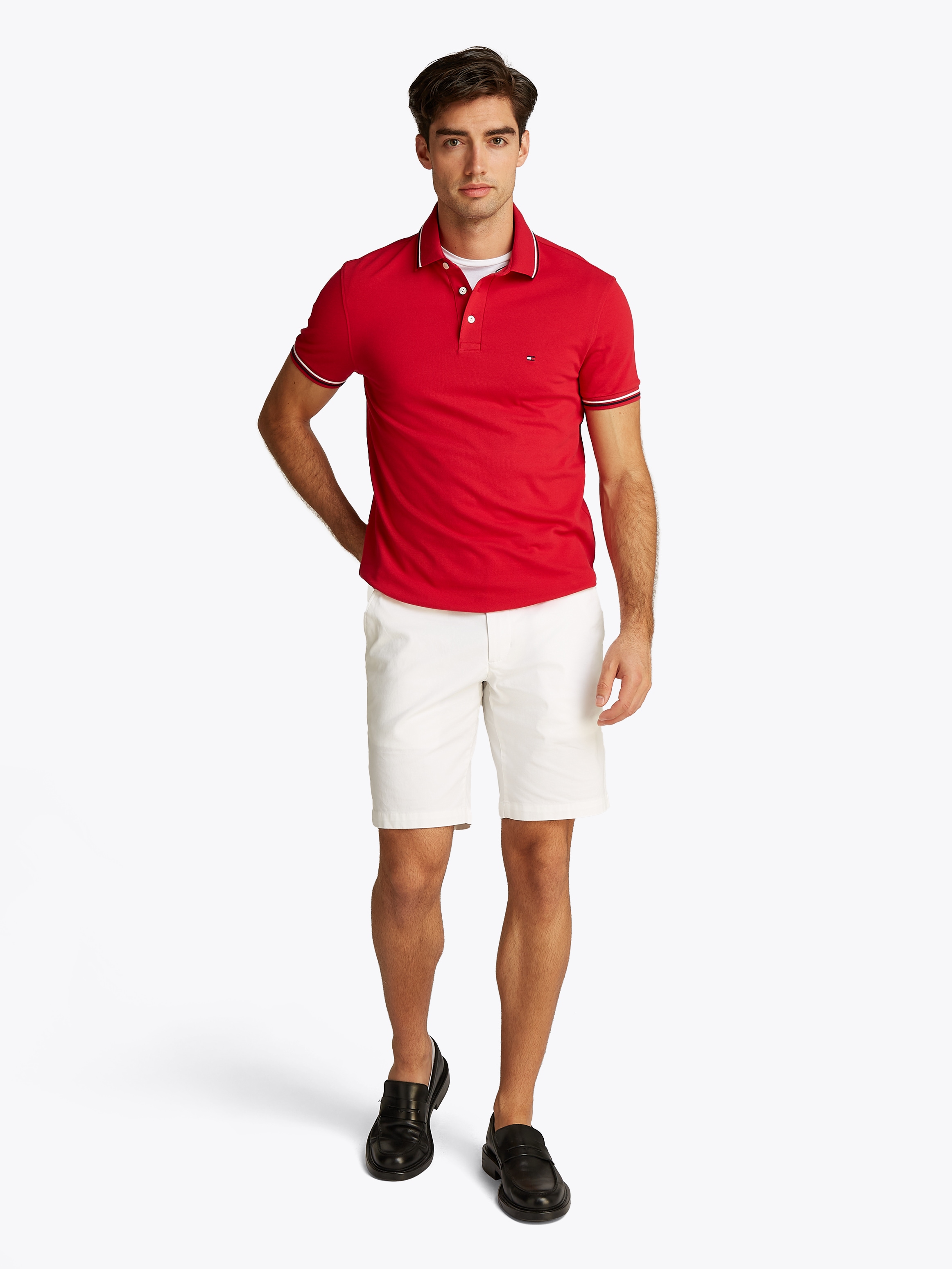Tommy Hilfiger Poloshirt »TOMMY TIPPED SLIM POLO«