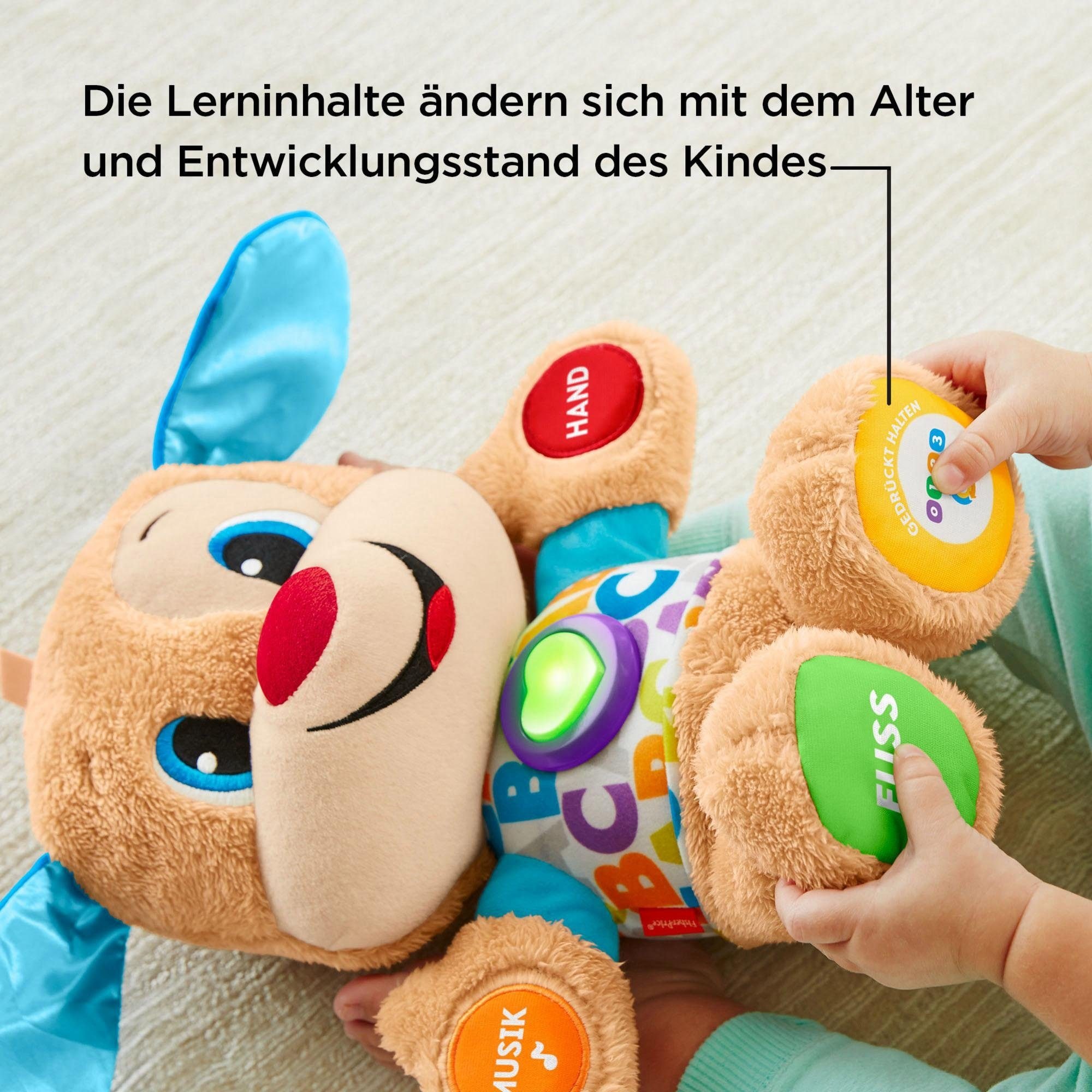 Hündchen« Fisher-Price® Kuscheltier »Lernspaß bei