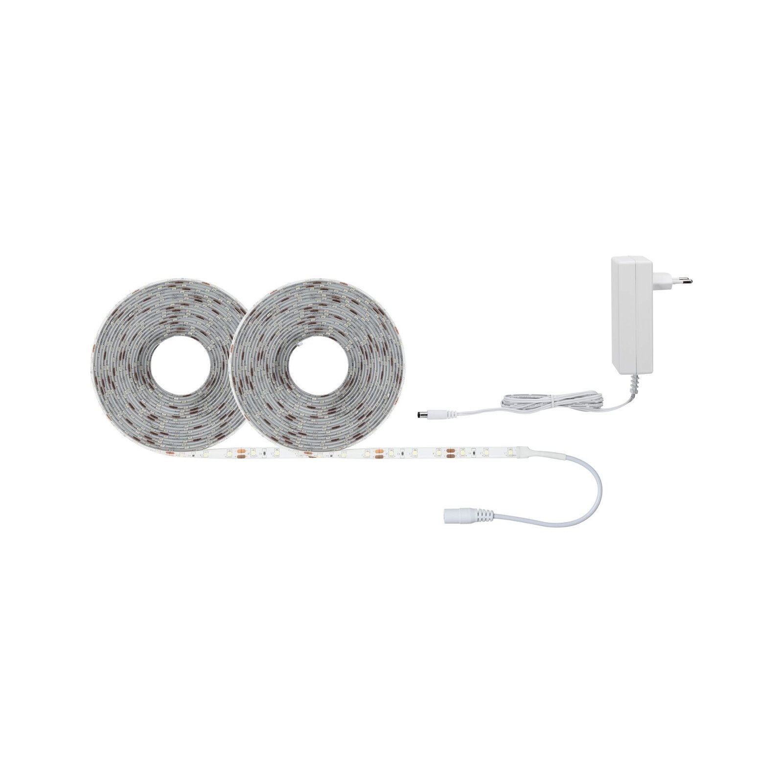 Paulmann LED-Streifen »SimpLED Stripe Set 10m 22W 230/12V DC Weiß Metall Kunststoff«, 1 St.-flammig