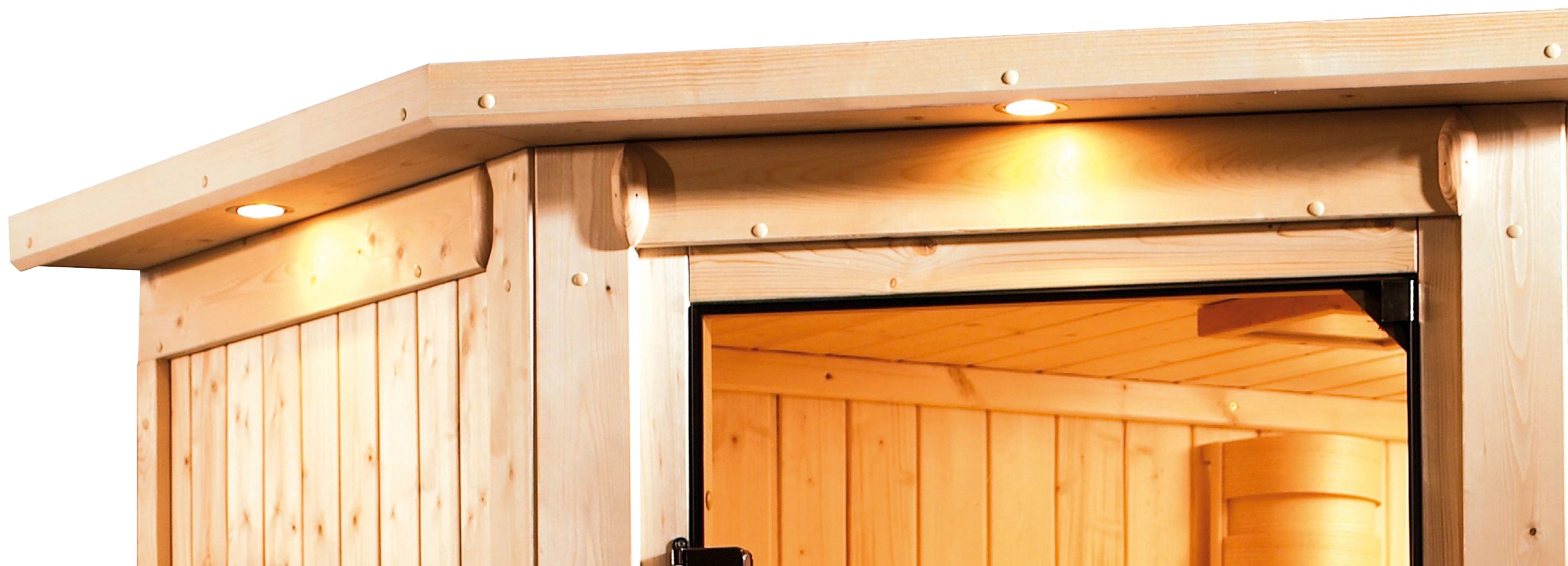 Karibu Sauna »Clara« Set,  ohne Ofen