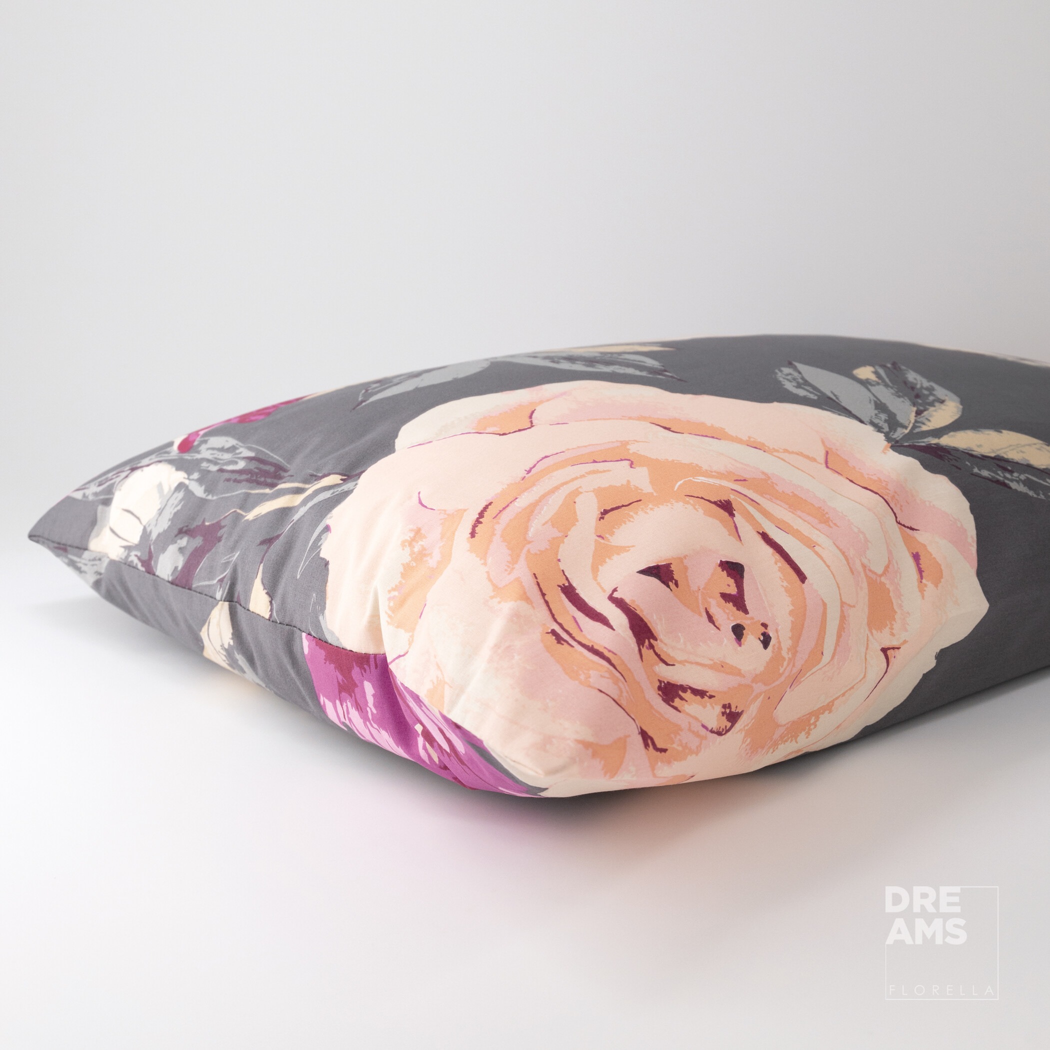 Florella Kissenbezüge »Marin, Fein-Renforcé, 100 % BW, Doppelpack, für 2 Kissen 40 x 80 cm«, (2 St.)