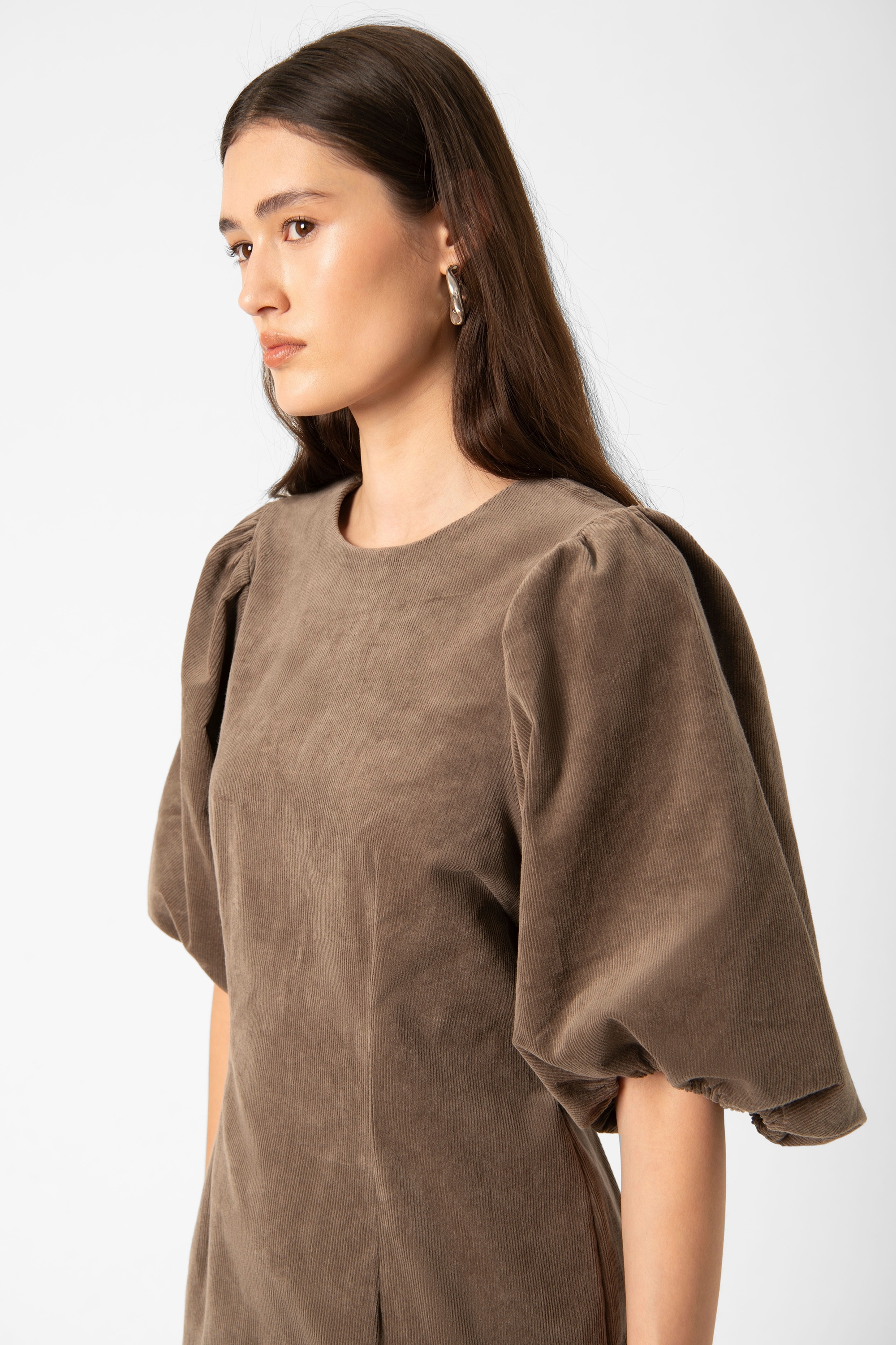 SOAKED IN LUXURY Midikleid »Damen Kleid SLHelle«