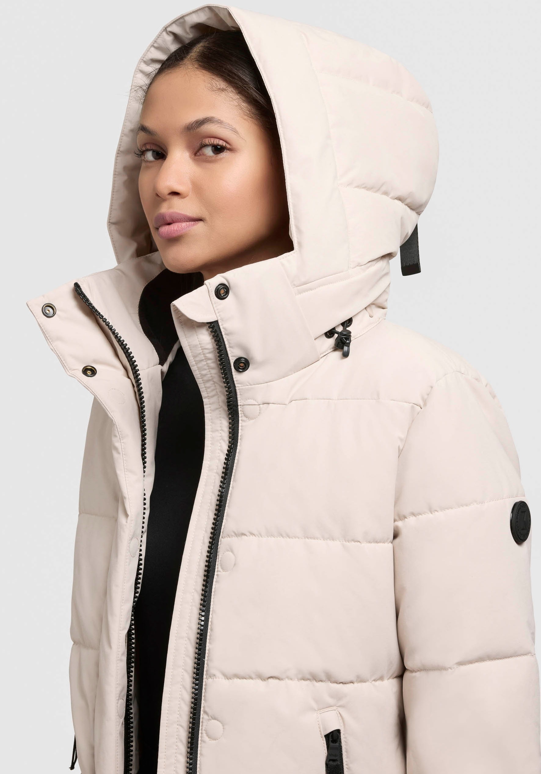 khujo Steppjacke »MANC«, mit Kapuze