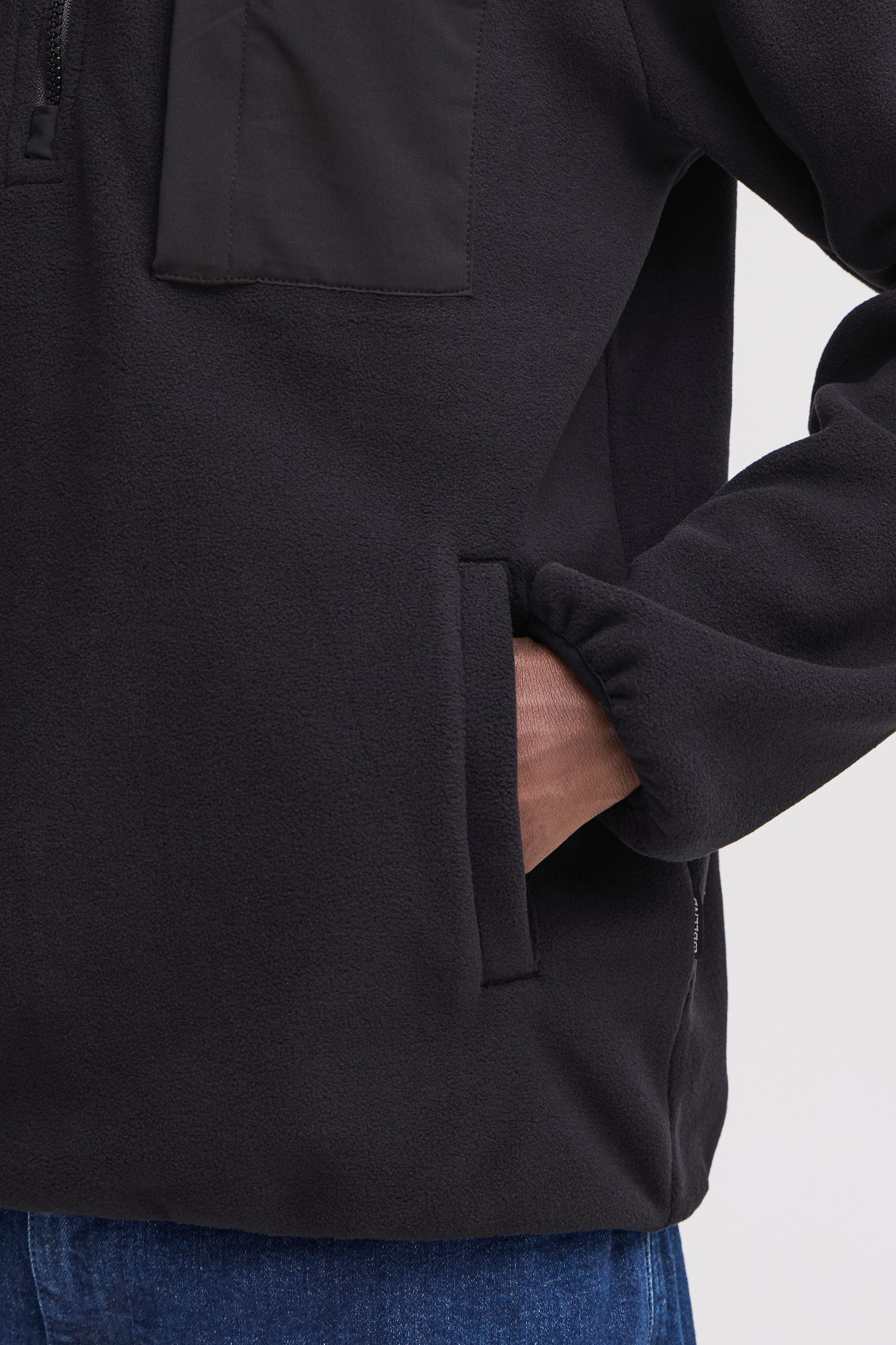 Blend Fleecejacke »Fleecejacke BHBROOKS Sweatshirt halfzipp«