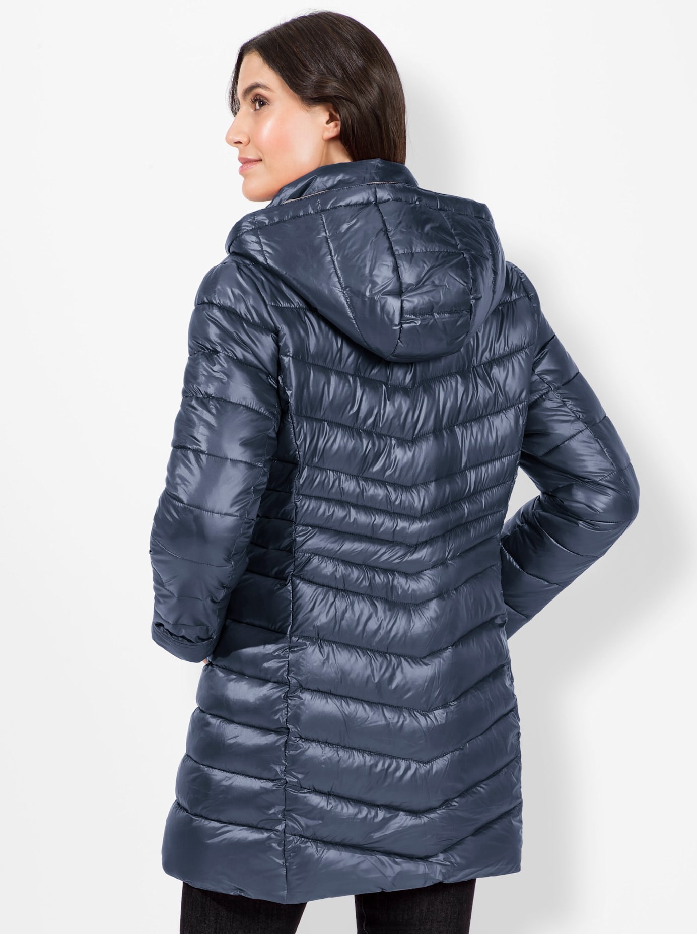 Inspirationen Steppjacke, mit Kapuze